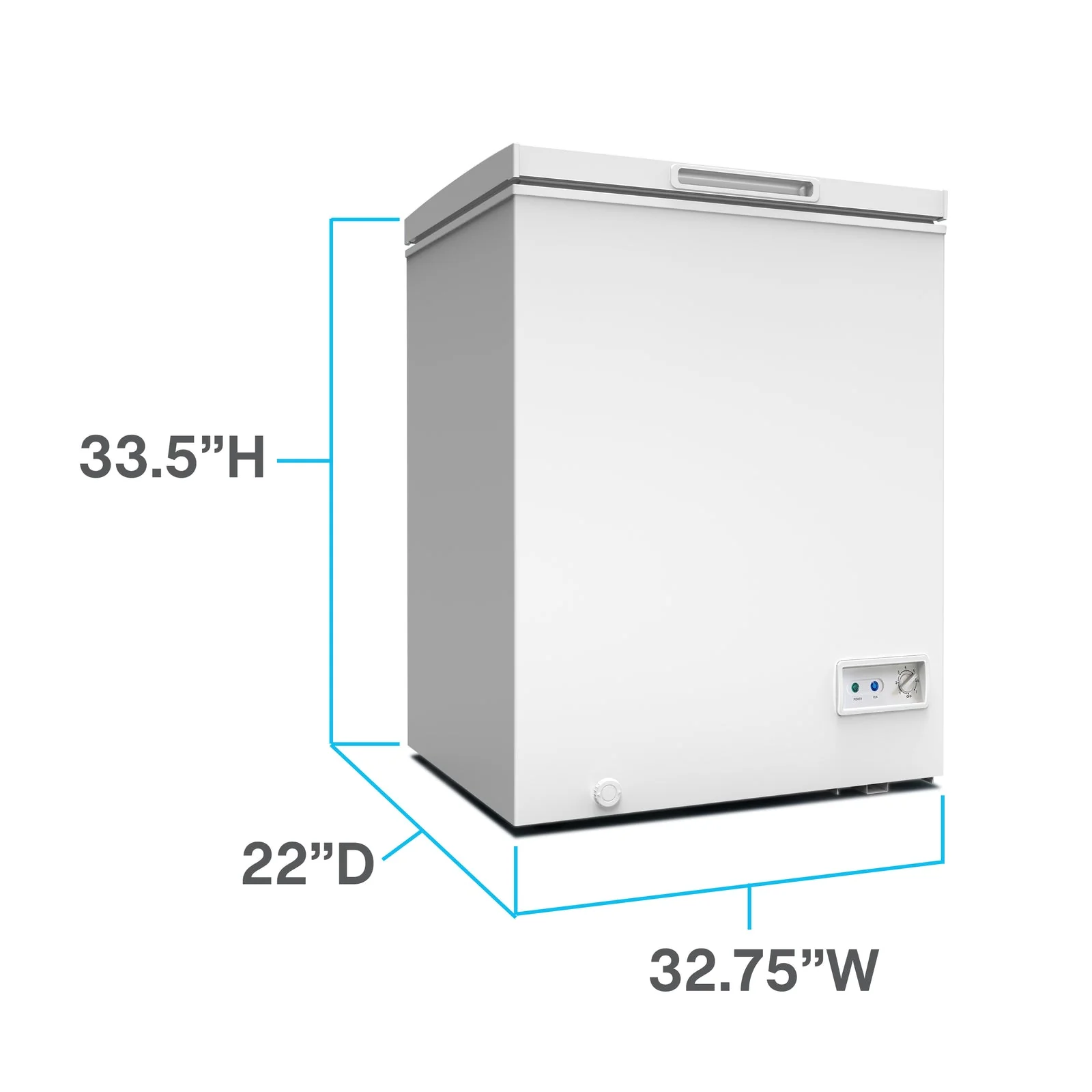 CF7F0W Avanti 7.0 cu. ft. Garage Ready Convertible Chest Freezer - Image 3