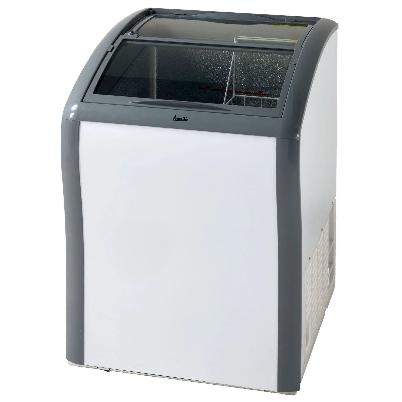 CFC436Q0WG Avanti 4.2 cu. ft. Commercial Sliding Glass Top Freezer or Refrigerator - White / 4.2 cu. ft. - Image 4