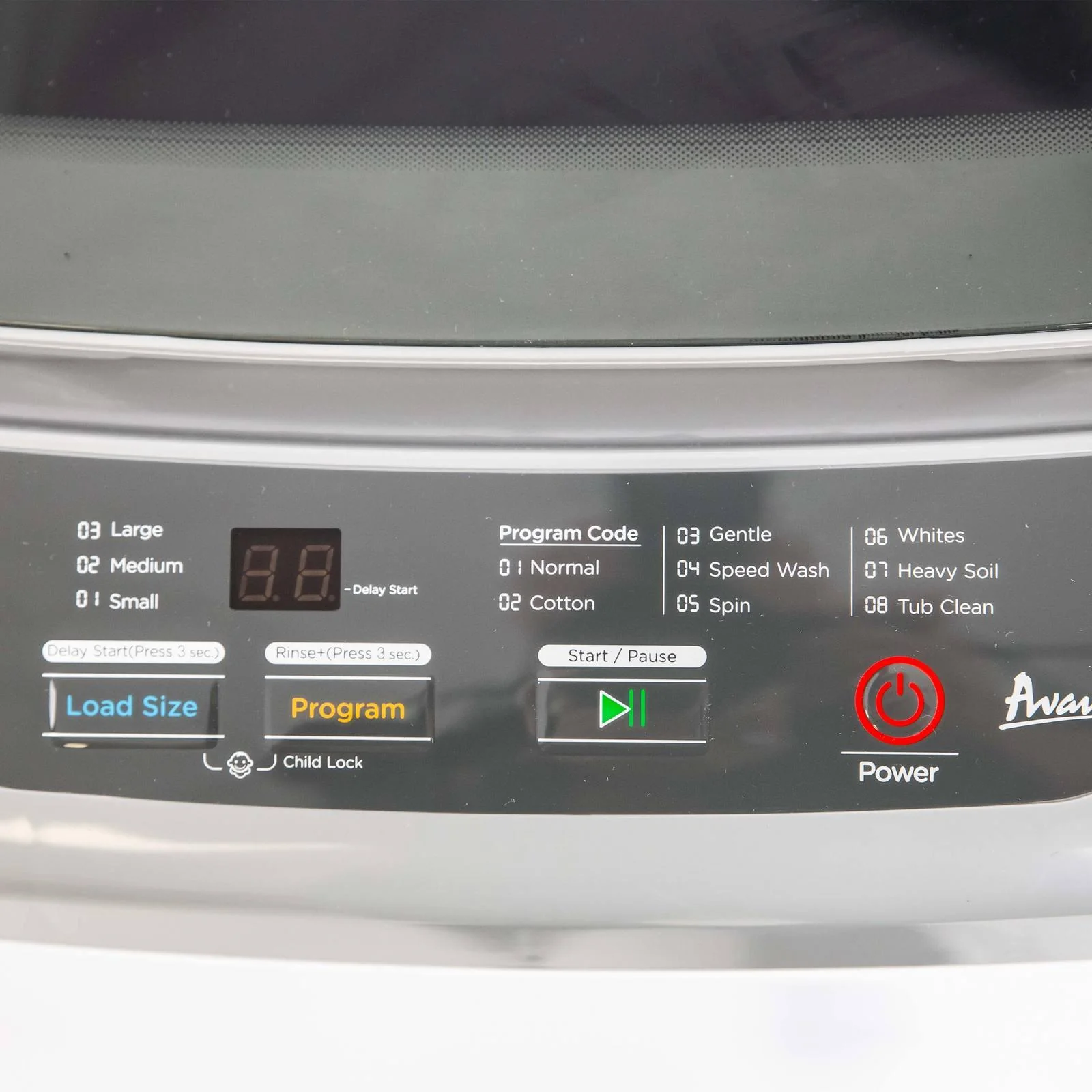 CTW84X0WIS Avanti 0.84 cu. ft. Compact Washer Machine - Image 3
