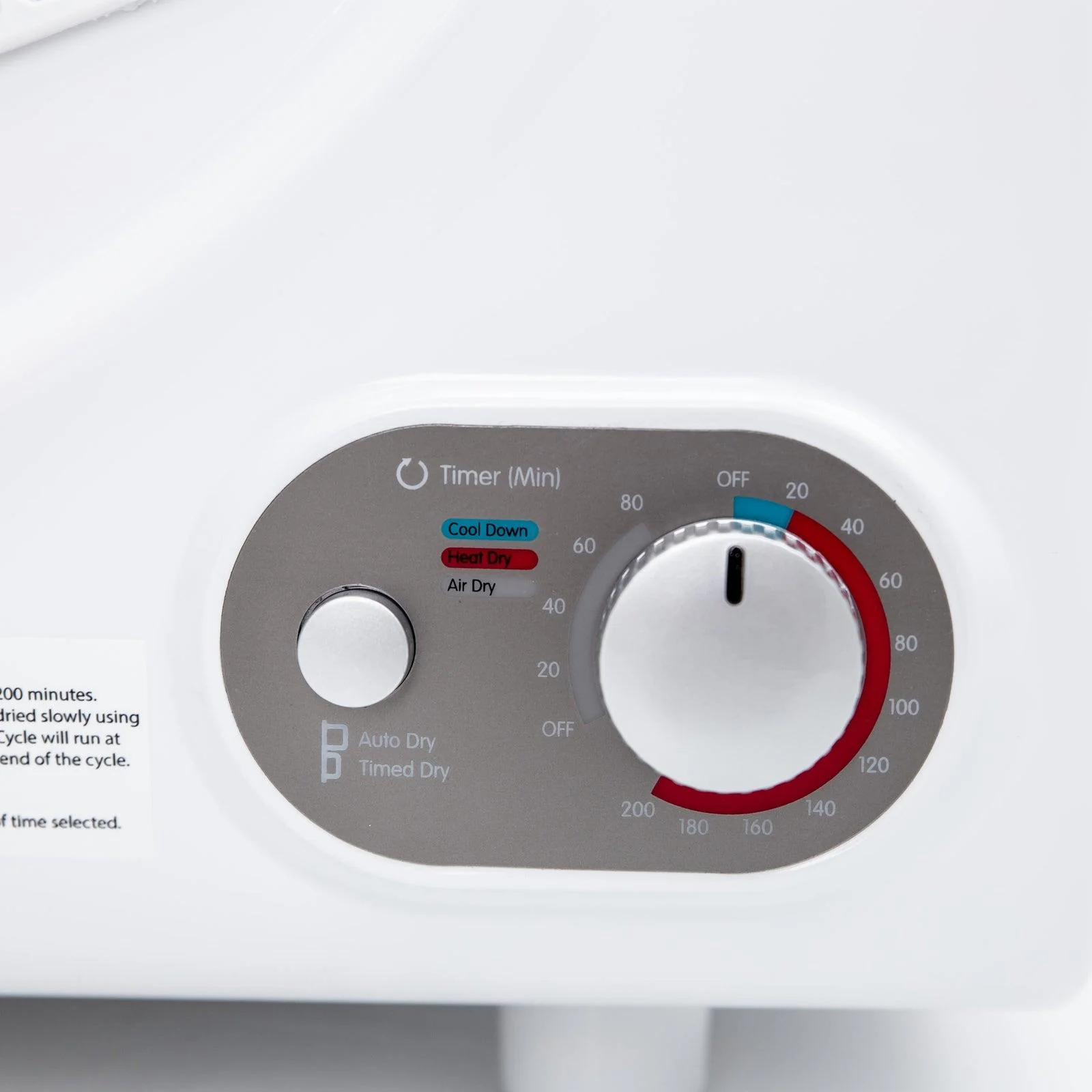 D110J2PIS Avanti 2.6 cu. ft. Compact Clothes Dryer - Image 8