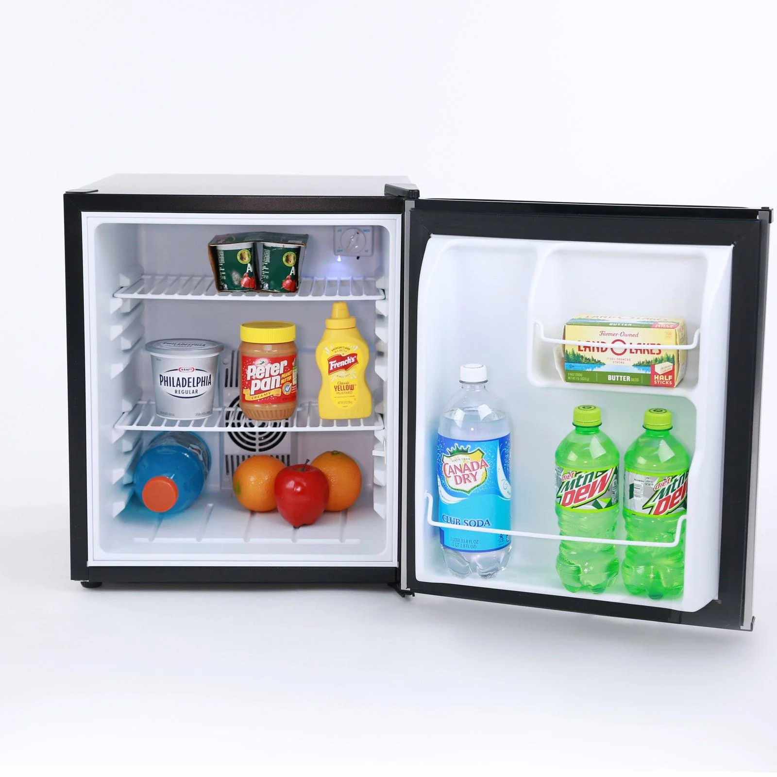 Avanti DCSR17N3SIS 1.7 cu. ft. Portable Superconductor All Refrigerator - Stainless Steel with Black Cabinet / 1.7 cu. ft. - Image 4