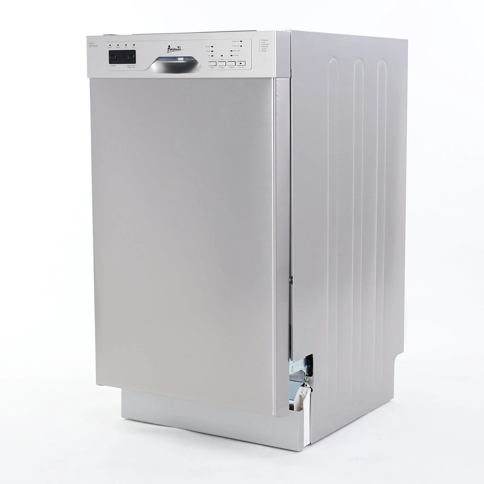 DWF18V3S Avanti 18" Built In Dishwasher - Stainless Steel - Image 13