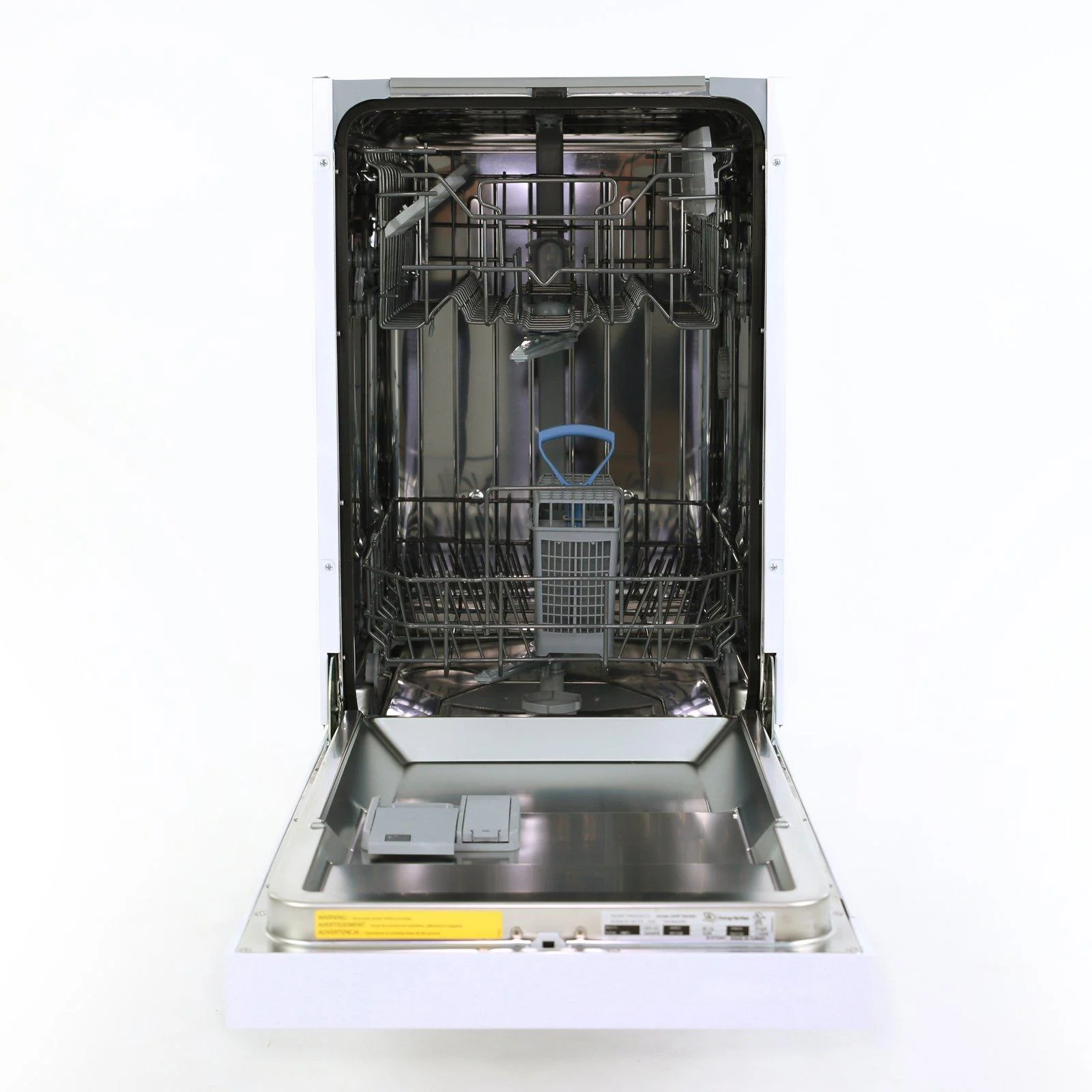 DWF18V3S Avanti 18" Built In Dishwasher - Stainless Steel - Image 4