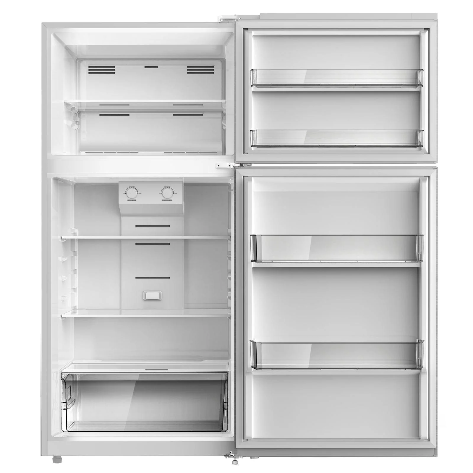 FF14D0W4 Avanti Frost Free Top Freezer Refrigerator - White / 14 cu. ft. - Image 3