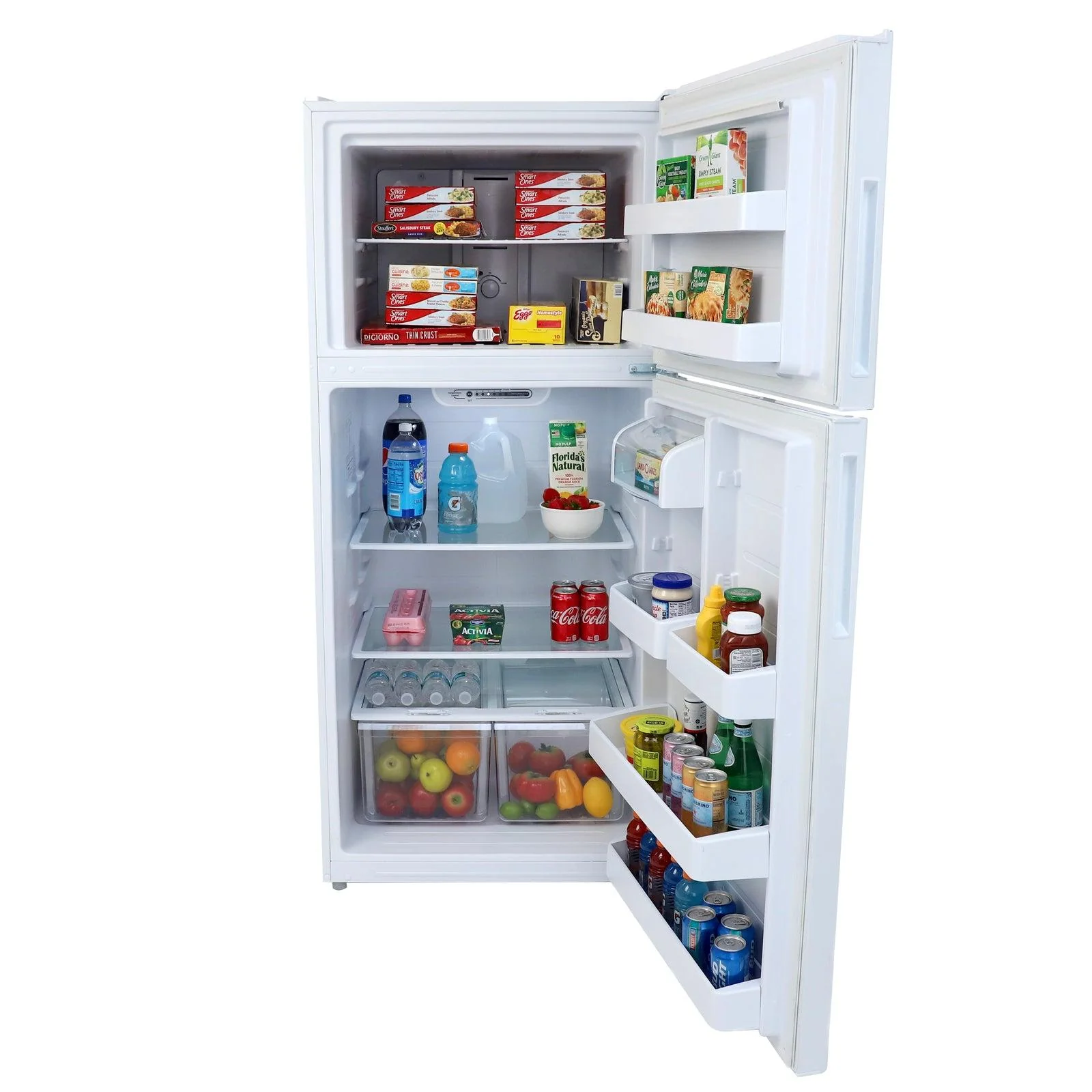 FF18D0W4 Avanti Frost-Free Apartment Size Refrigerator, 18.0 cu. ft. - White / 18 cu. ft. - Image 6