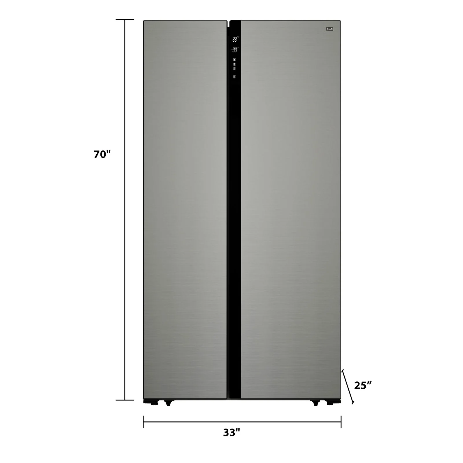 FFS157L3S Avanti 15.6 cu. ft. Side-by-Side Apartment Size Refrigerator - Image 10