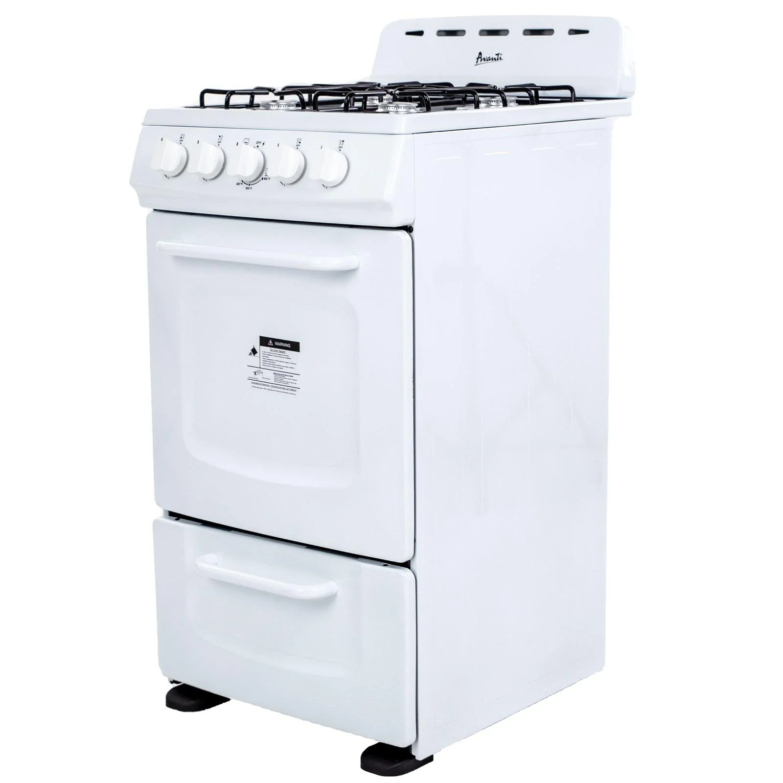 GRO20P0W Avanti 20" Gas Range Oven - Image 2