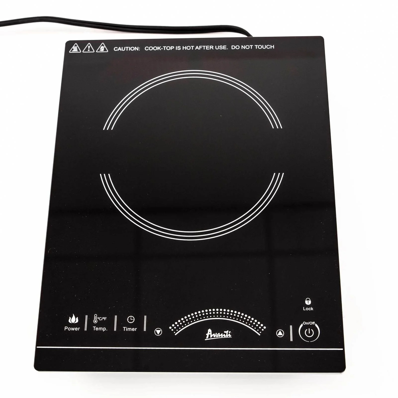 IH1800L1BIS Avanti 1800W Portable Induction Cooktop - Image 3