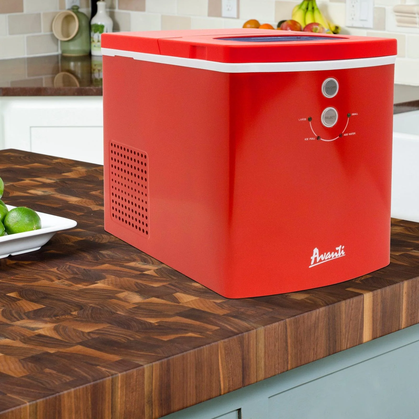Avanti Portable Countertop Ice Maker - Black Stainless Steel / 33 lbs - Image 18
