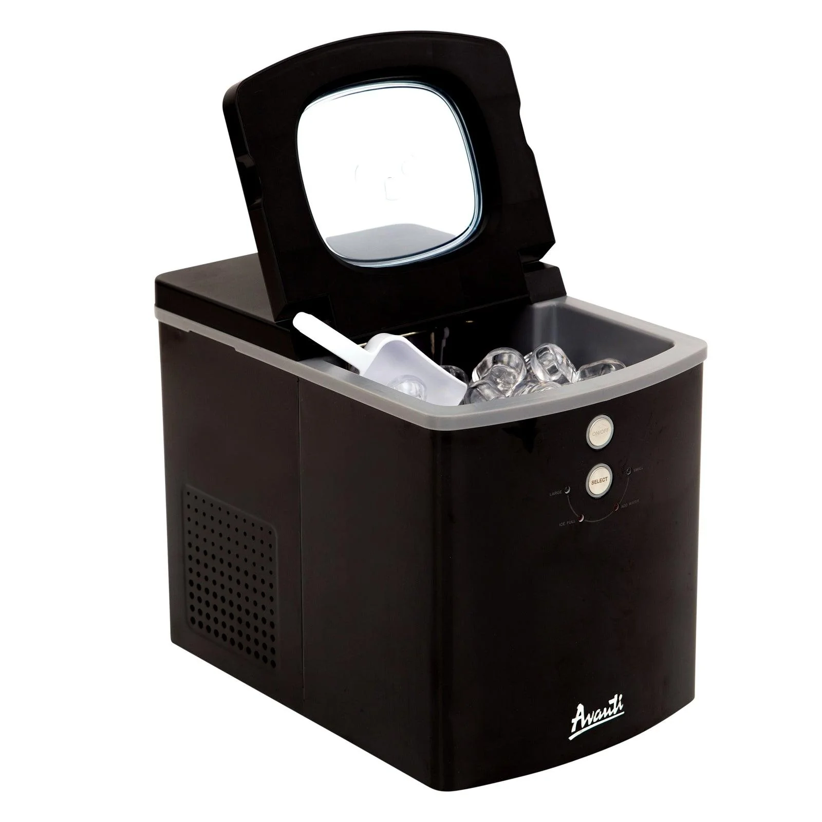 Avanti Portable Countertop Ice Maker - Black Stainless Steel / 33 lbs - Image 26