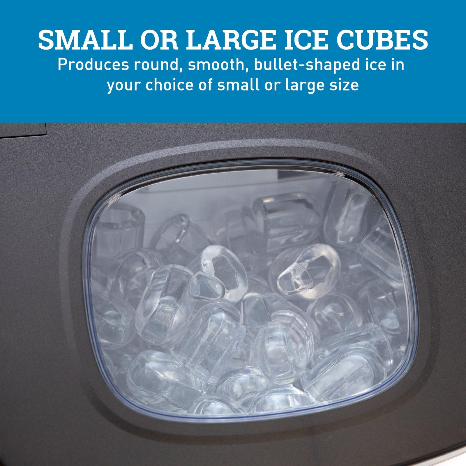 Avanti Portable Countertop Ice Maker - Black Stainless Steel / 33 lbs - Image 43
