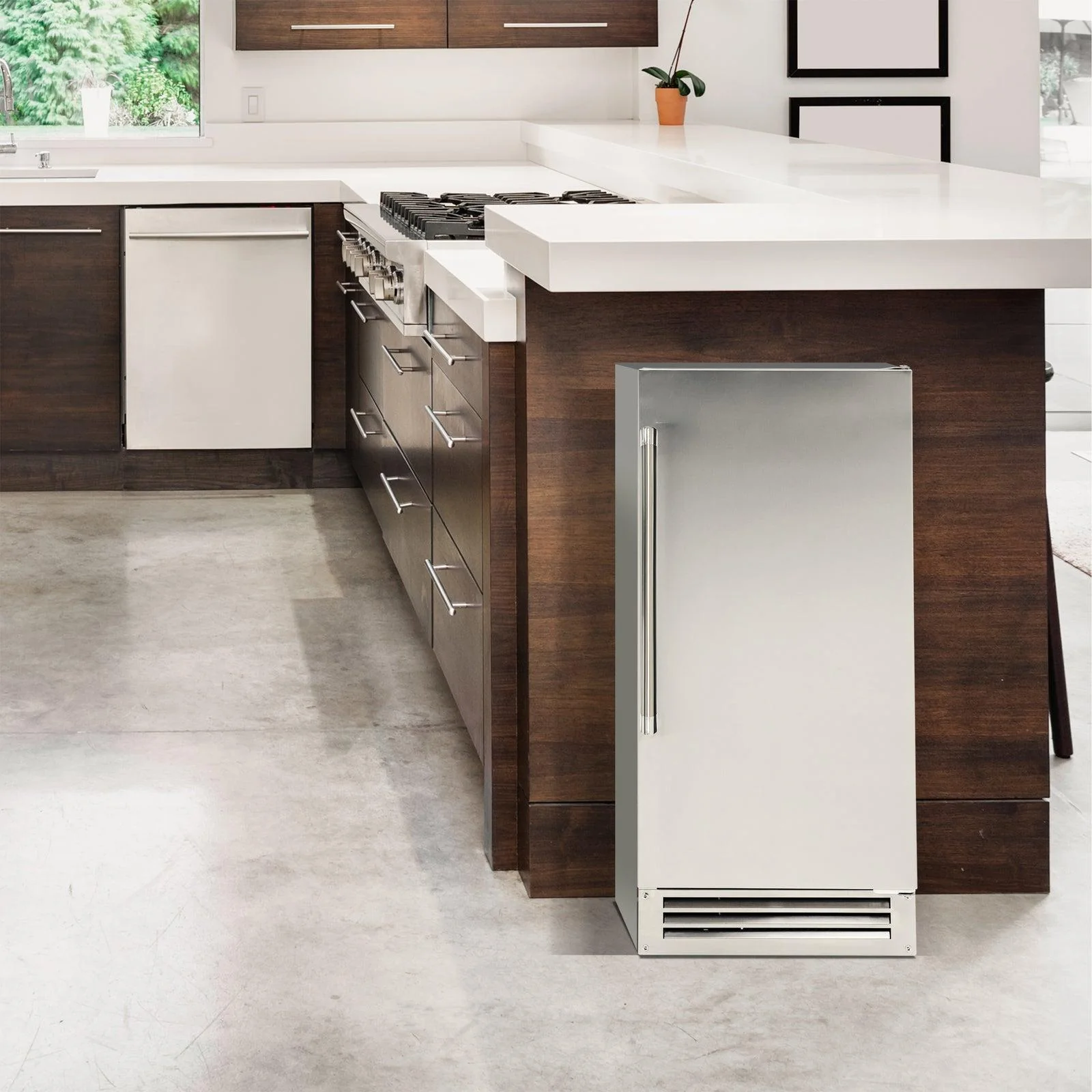IME49U3SIS Avanti ELITE Built-in or Freestanding Ice Maker, 15" - Image 3