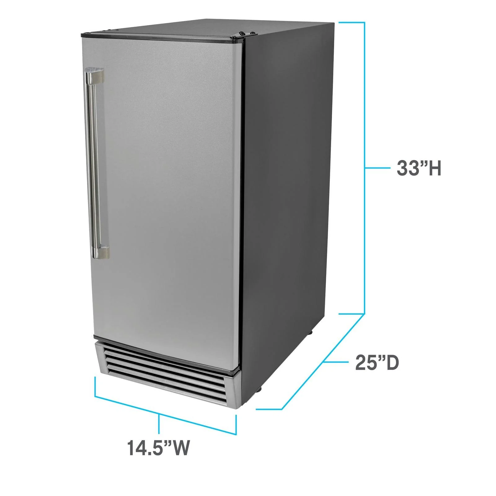 IME49U3SIS Avanti ELITE Built-in or Freestanding Ice Maker, 15" - Image 4