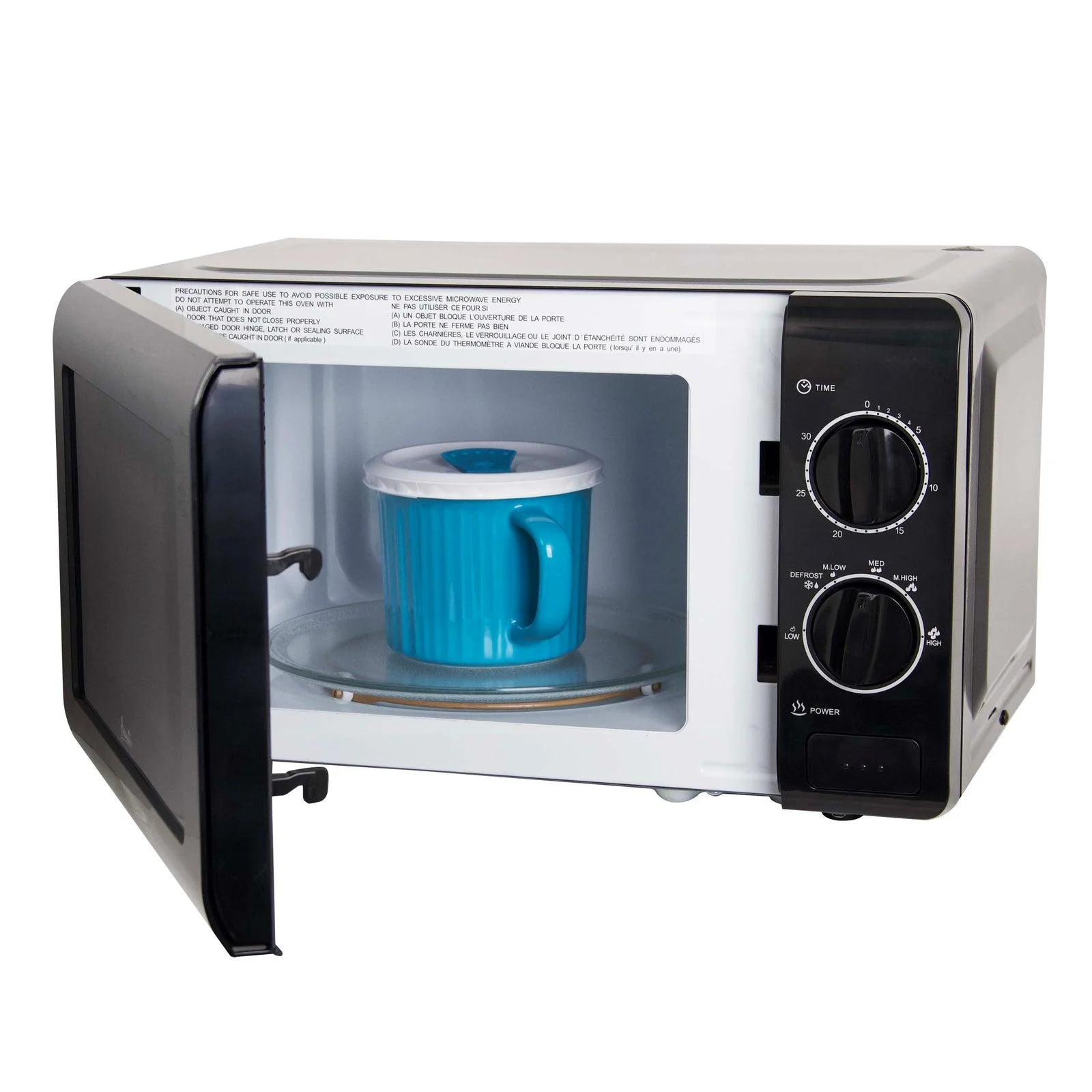 MM07V1B Avanti Microwave Oven with Mechanical Dials, 0.7 cu. ft. - Image 4