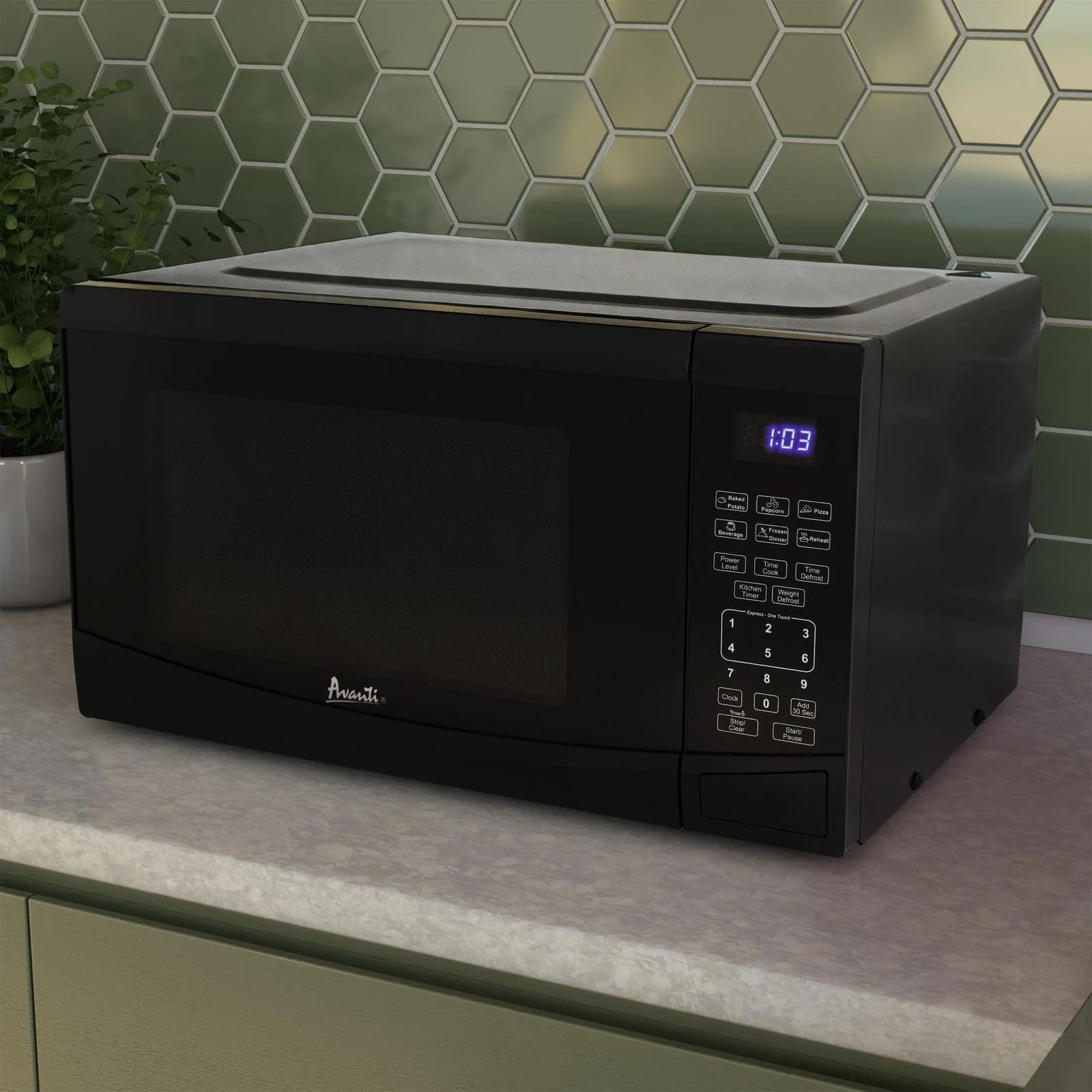 MT09V0W Avanti Countertop Microwave Oven, 0.9 cu. ft. - White - Image 25