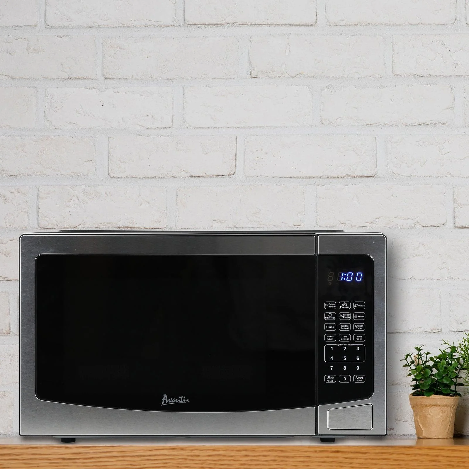 MT115V0W Avanti Microwave Oven, 1.1 cu. ft. Capacity - White - Image 6