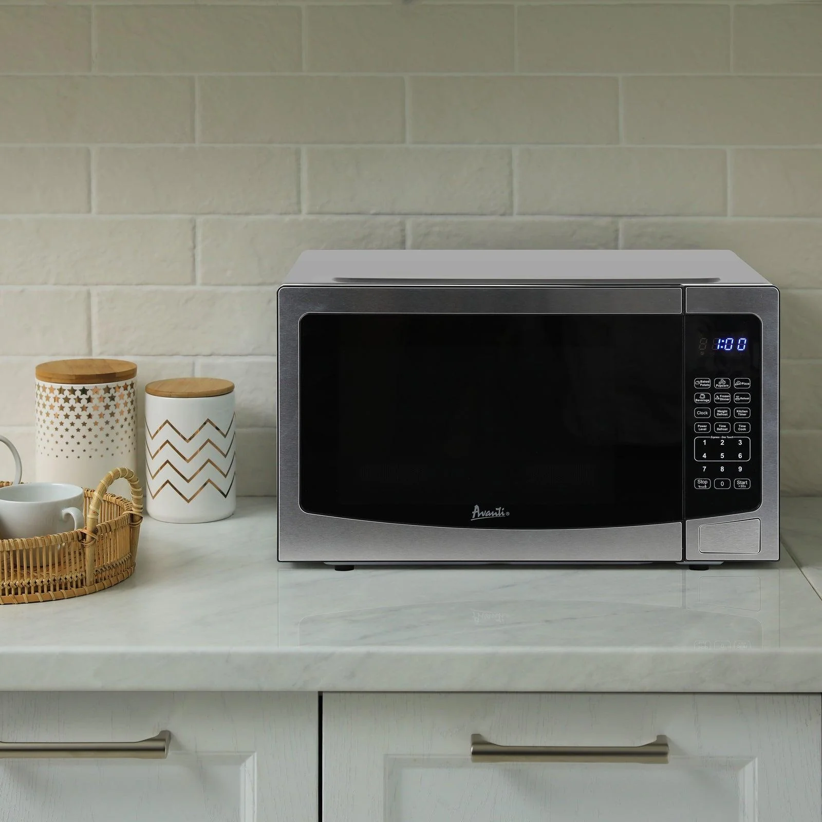 MT115V1B Avanti Microwave Oven, 1.1 cu. ft. Capacity - Black - Image 7