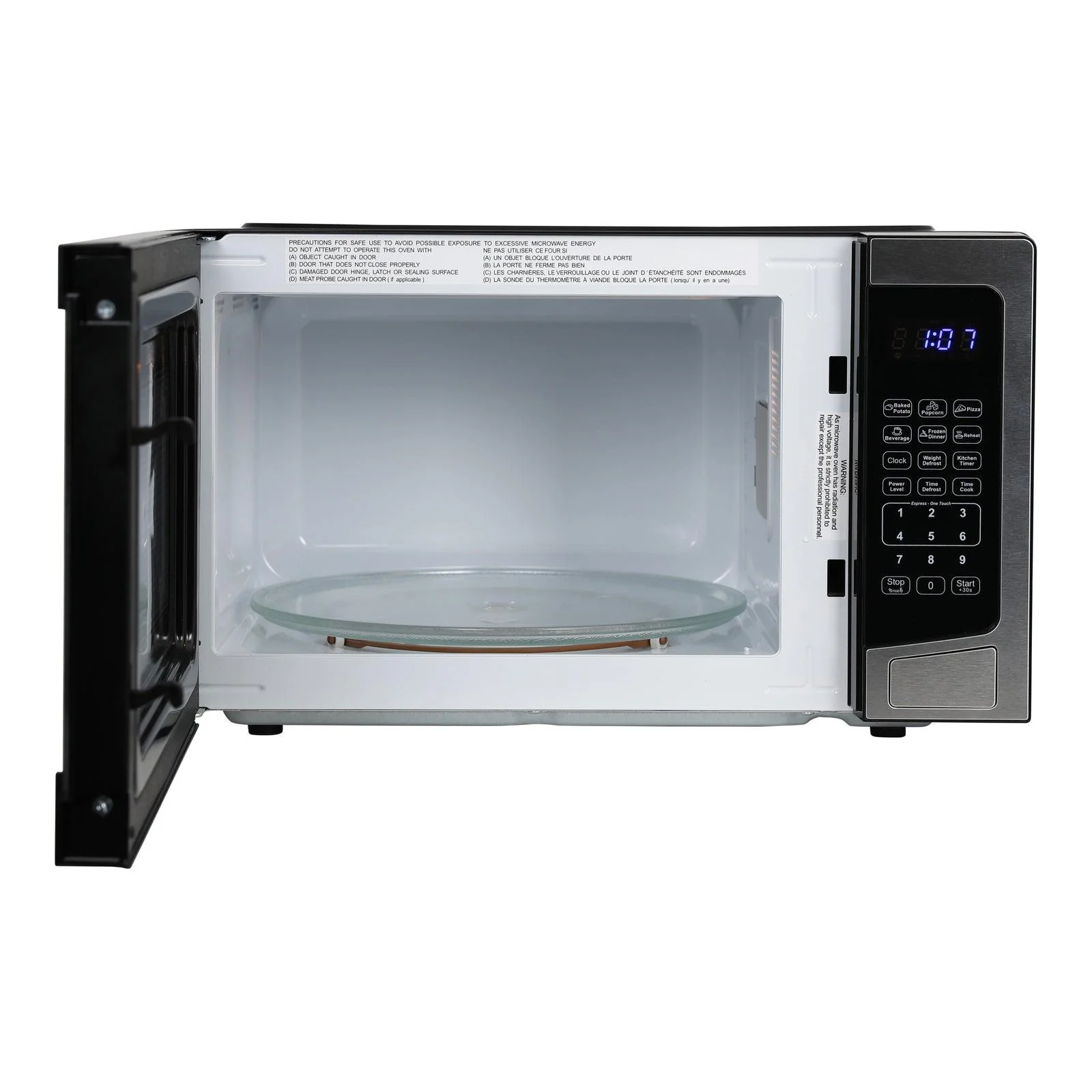 MT115V3S Avanti Microwave Oven, 1.1 cu. ft. Capacity - Stainless Steel - Image 10