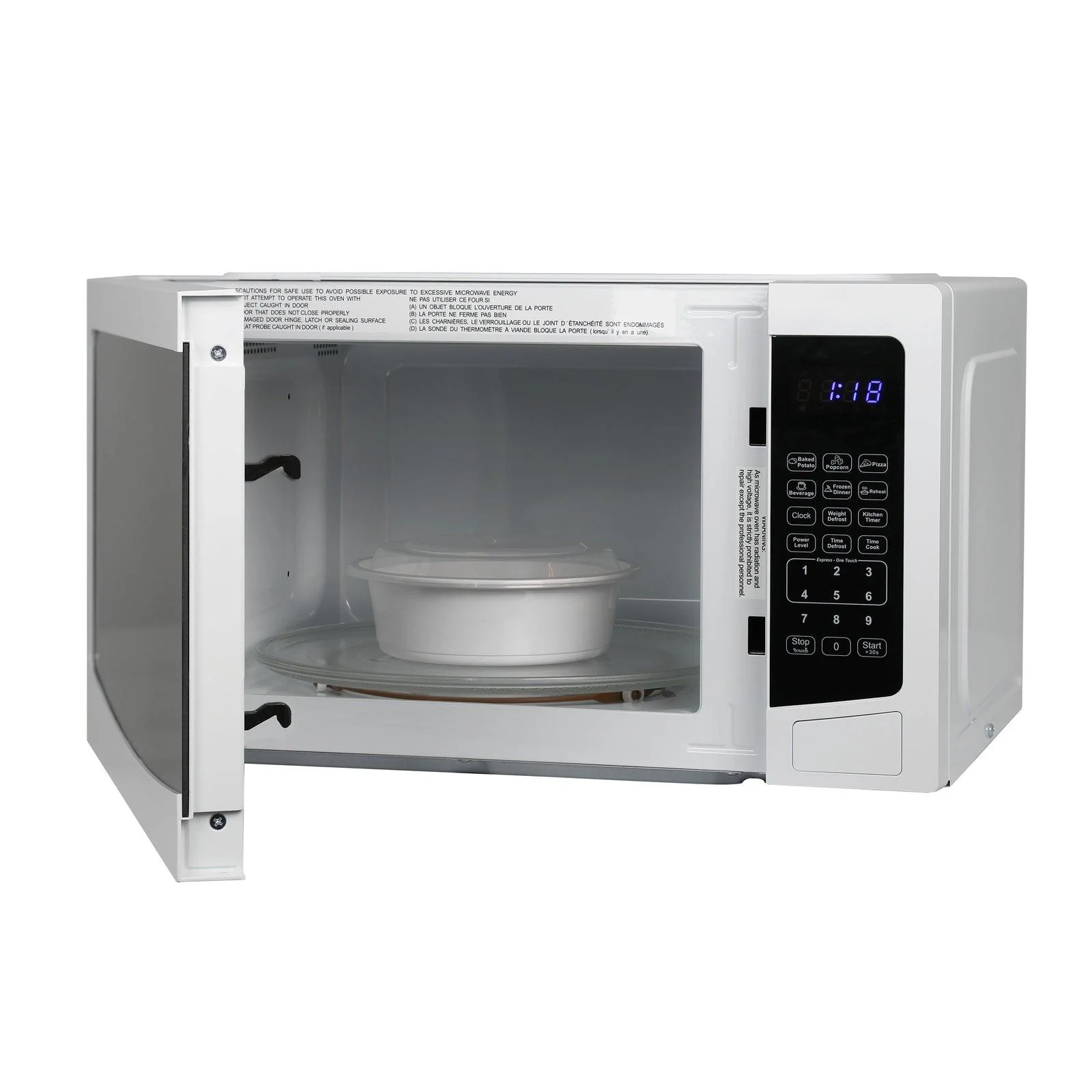MT115V3S Avanti Microwave Oven, 1.1 cu. ft. Capacity - Stainless Steel - Image 12