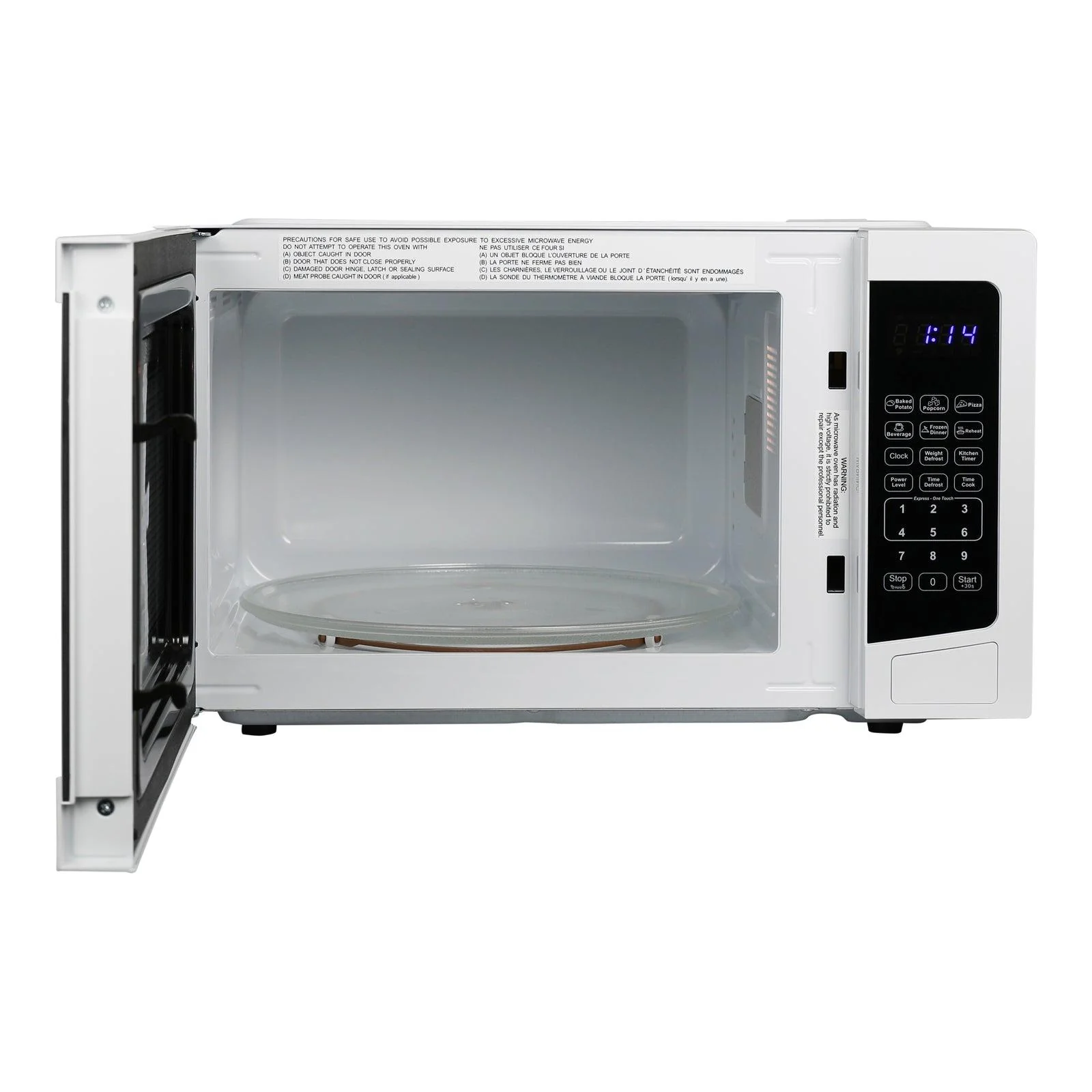 MT115V3S Avanti Microwave Oven, 1.1 cu. ft. Capacity - Stainless Steel - Image 14