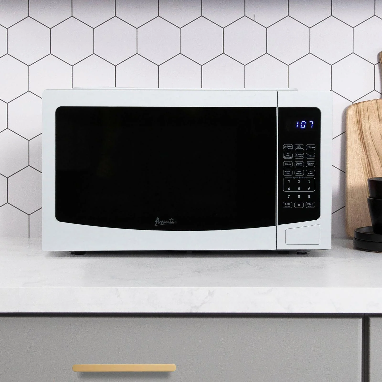 MT115V3S Avanti Microwave Oven, 1.1 cu. ft. Capacity - Stainless Steel - Image 30