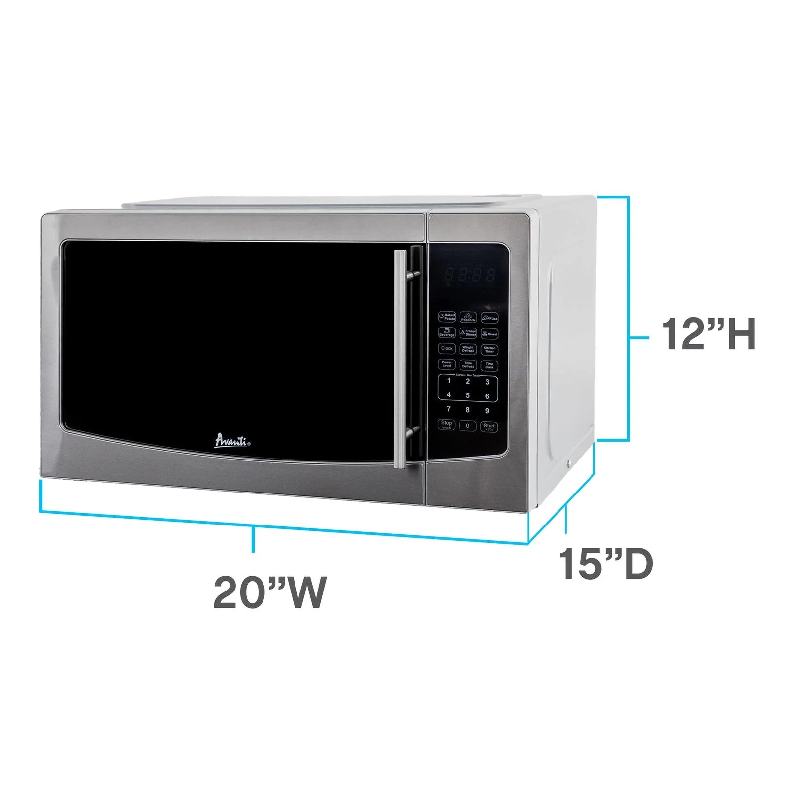MT116V4M Avanti 1.1 cu. ft. Microwave Oven - Image 5