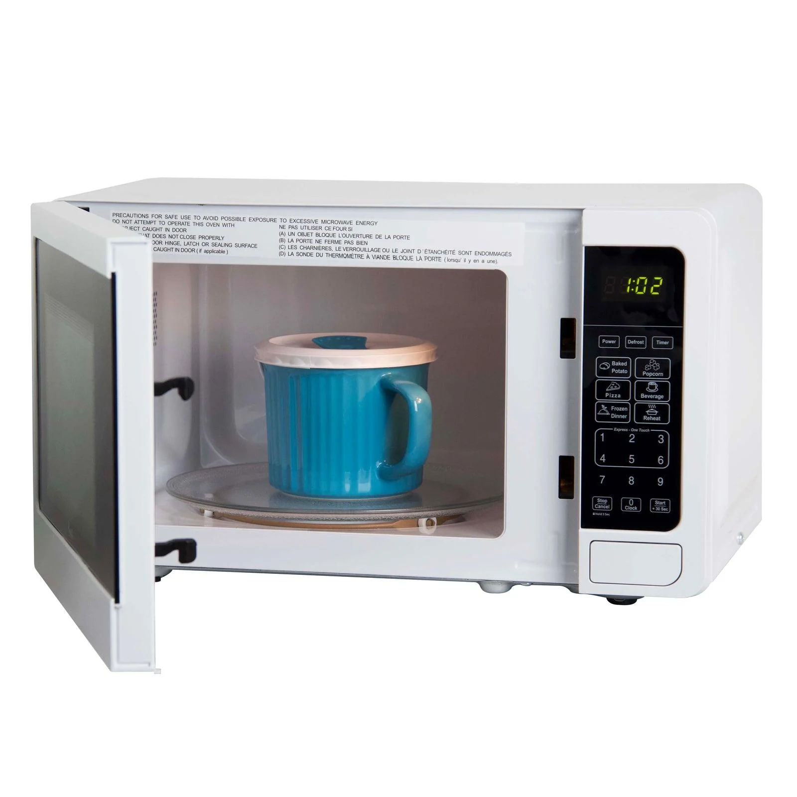 MT7V1B Avanti Countertop Microwave Oven, 0.7 cu. ft. - Black - Image 4
