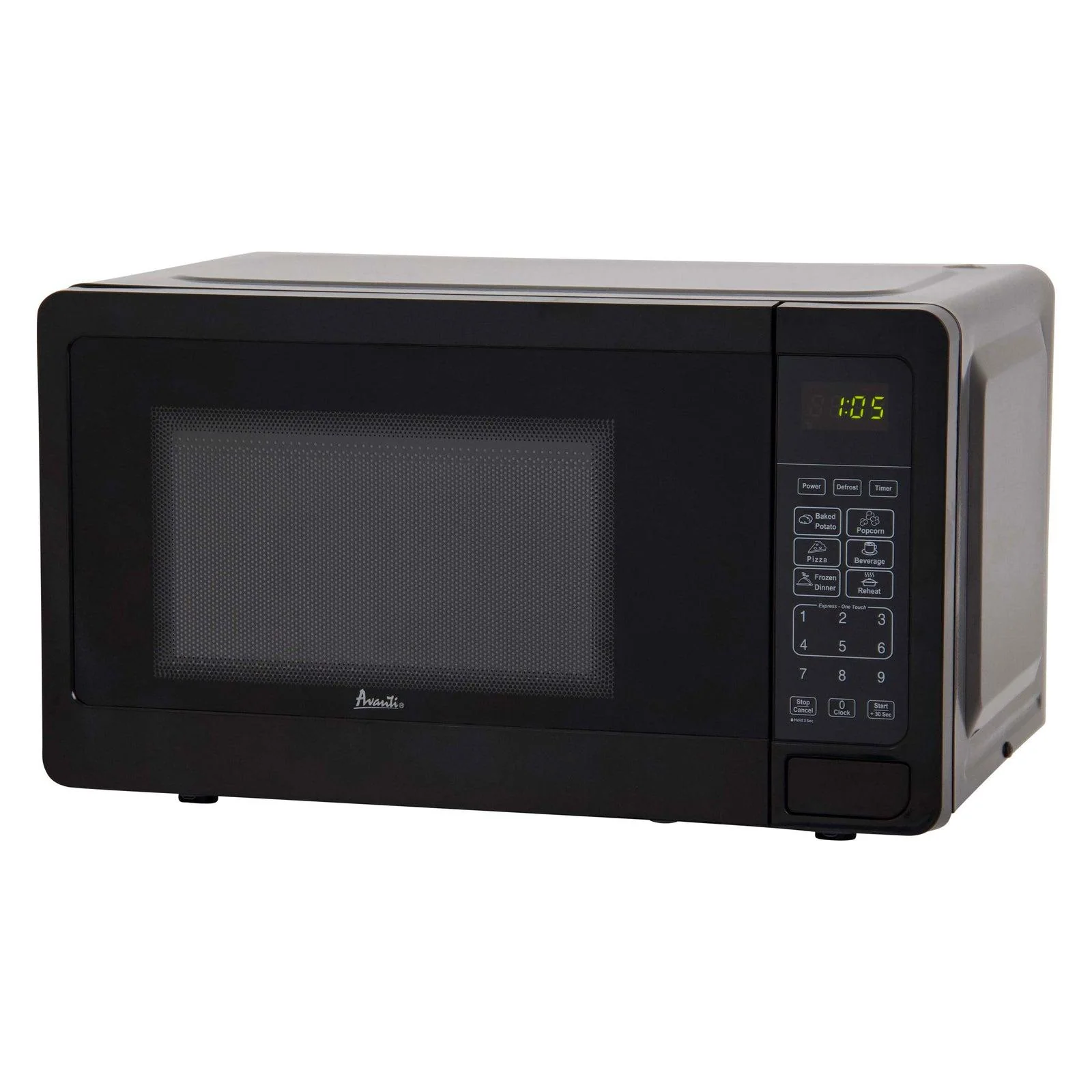 MT7V3S Avanti Countertop Microwave Oven, 0.7 cu. ft. - Stainless Steel - Image 4