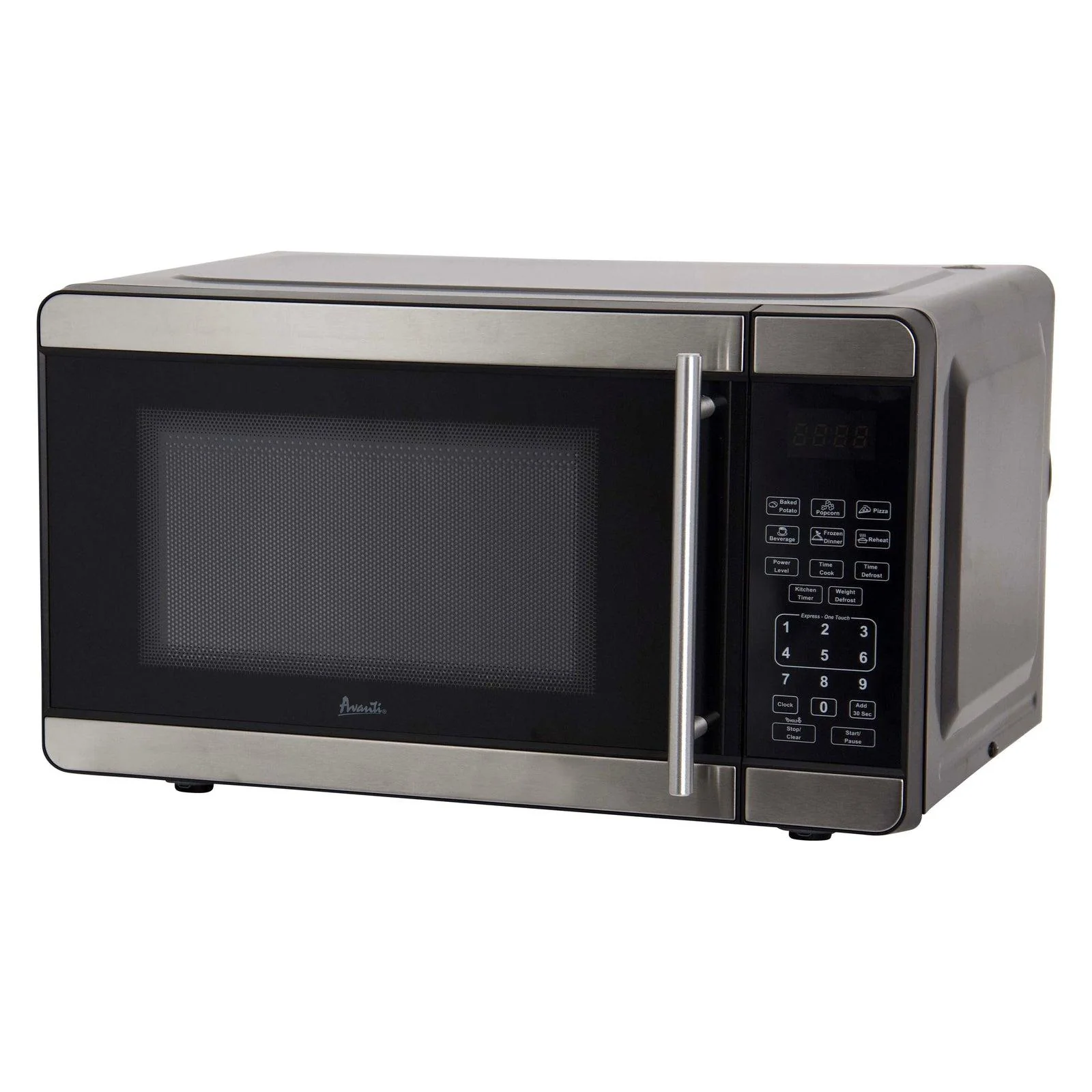 MT7V3S Avanti Countertop Microwave Oven, 0.7 cu. ft. - Stainless Steel - Image 6