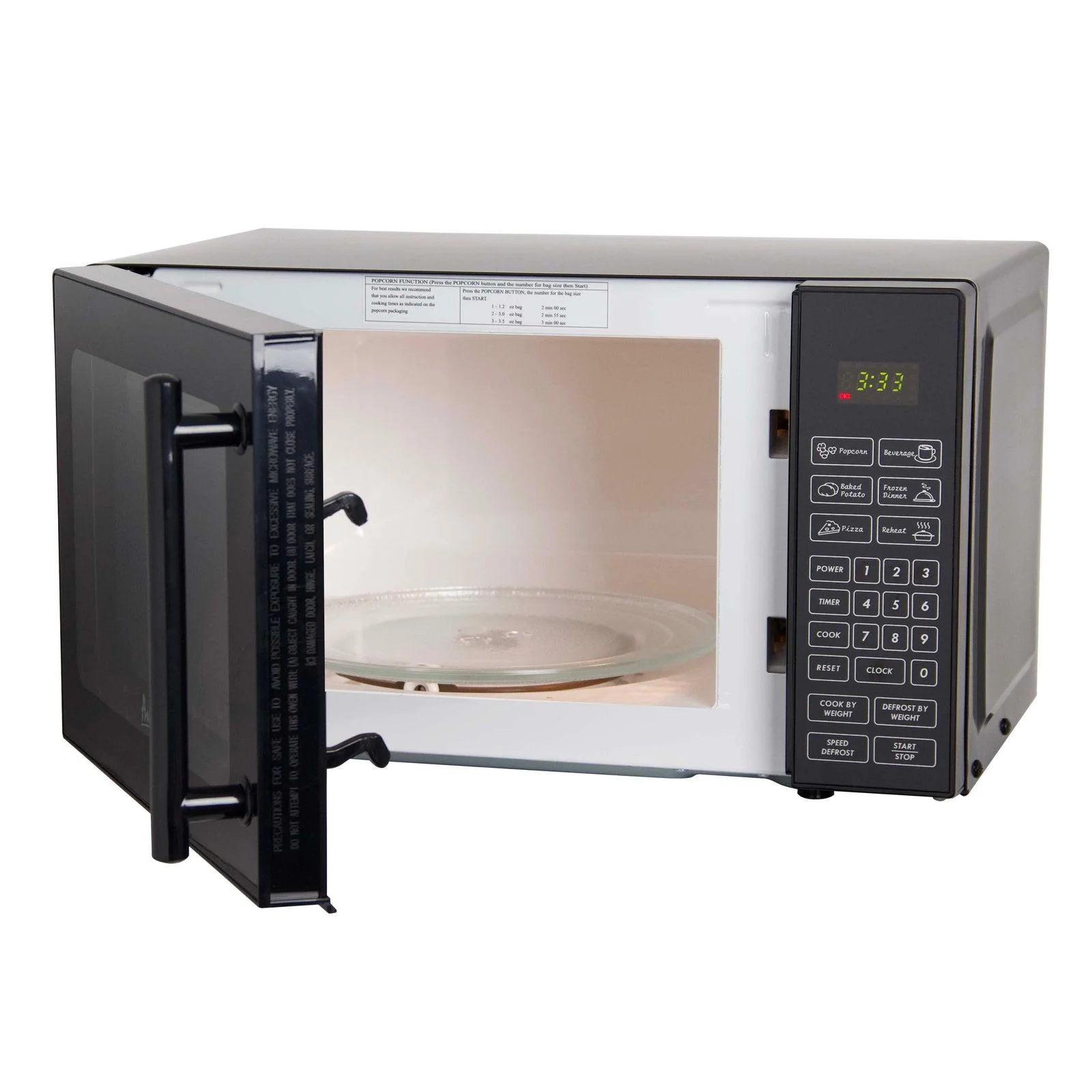 MT81K1BH Avanti Countertop Microwave Oven, 0.8 cu. ft. Capacity - Image 6