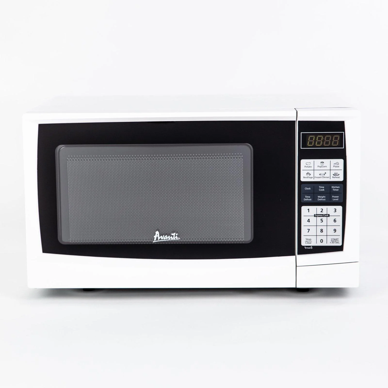 Avanti 0.9 cu. ft. Microwave Oven - Stainless Steel with Black Cabinet / 0.9 cu. ft. - Image 2