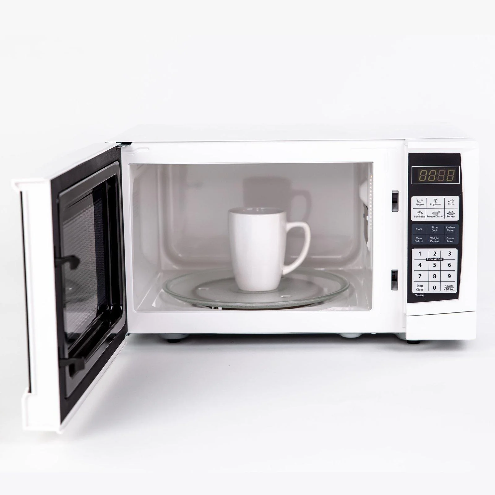 Avanti 0.9 cu. ft. Microwave Oven - Stainless Steel with Black Cabinet / 0.9 cu. ft. - Image 4