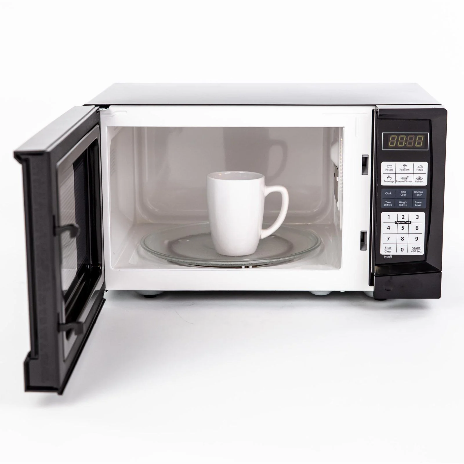 Avanti 0.9 cu. ft. Microwave Oven - Stainless Steel with Black Cabinet / 0.9 cu. ft. - Image 9