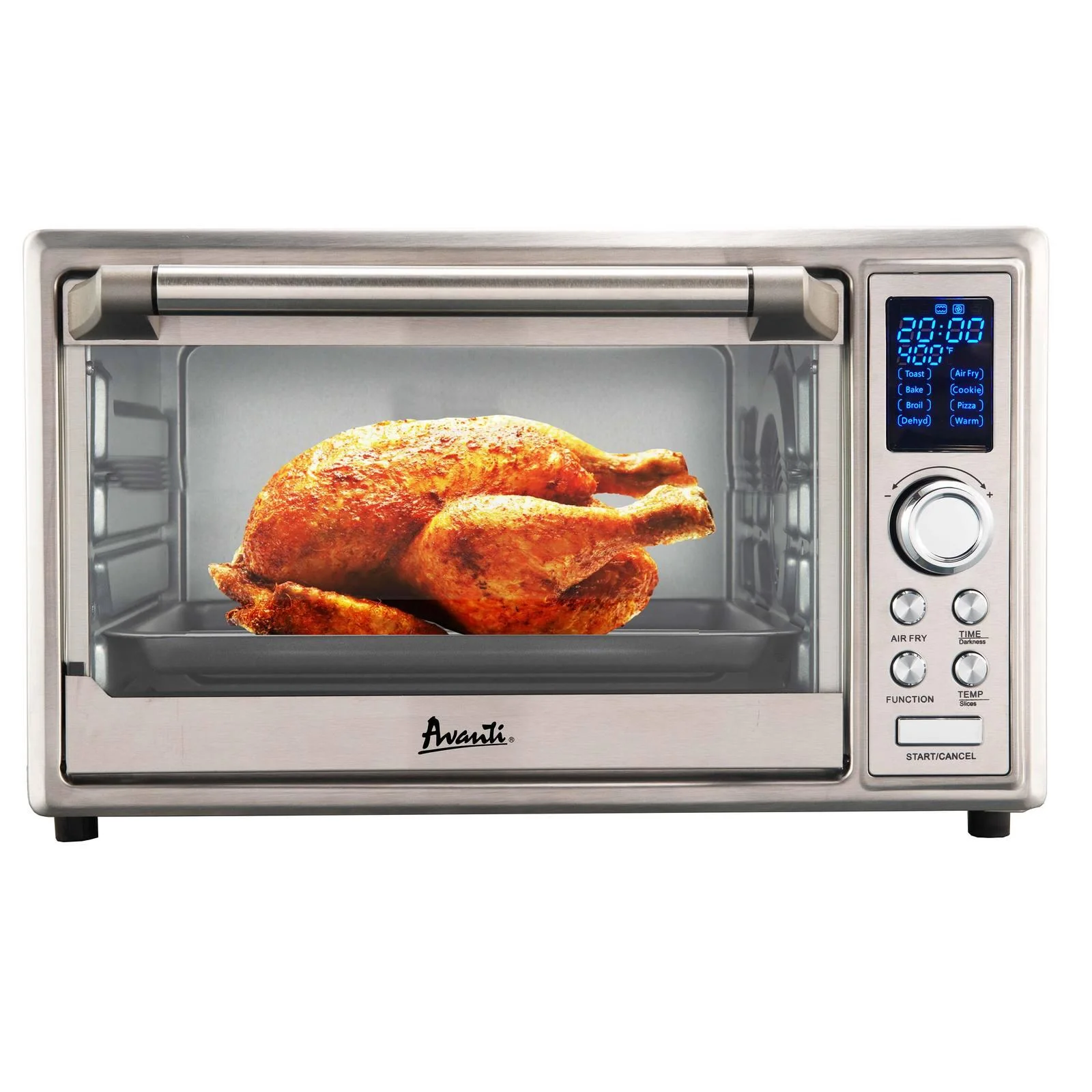 Avanti POA8K3S 0.8 cu. ft. Air Fryer Portable Oven - Stainless Steel / 0.8 cu. ft. - Image 2