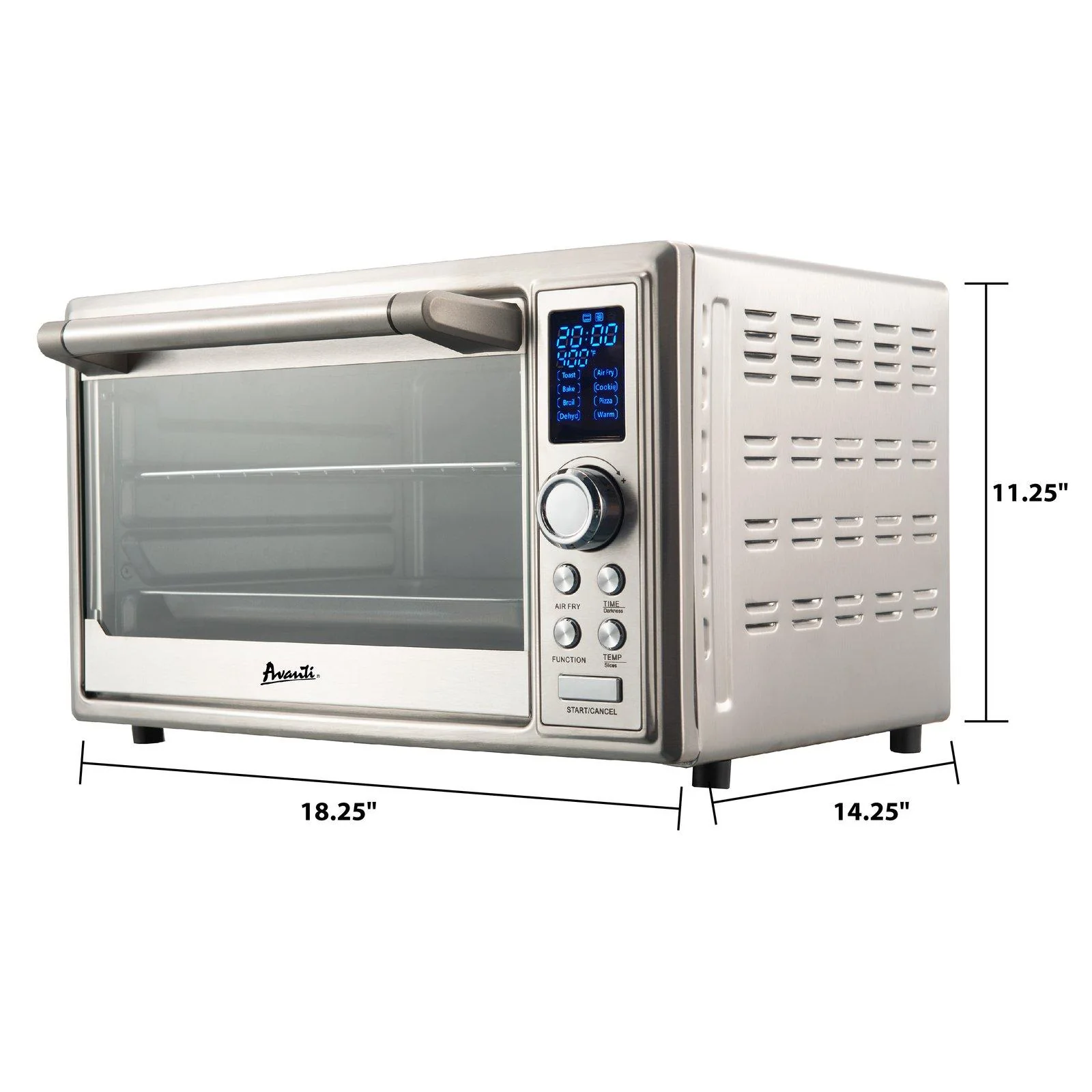 Avanti POA8K3S 0.8 cu. ft. Air Fryer Portable Oven - Stainless Steel / 0.8 cu. ft. - Image 8