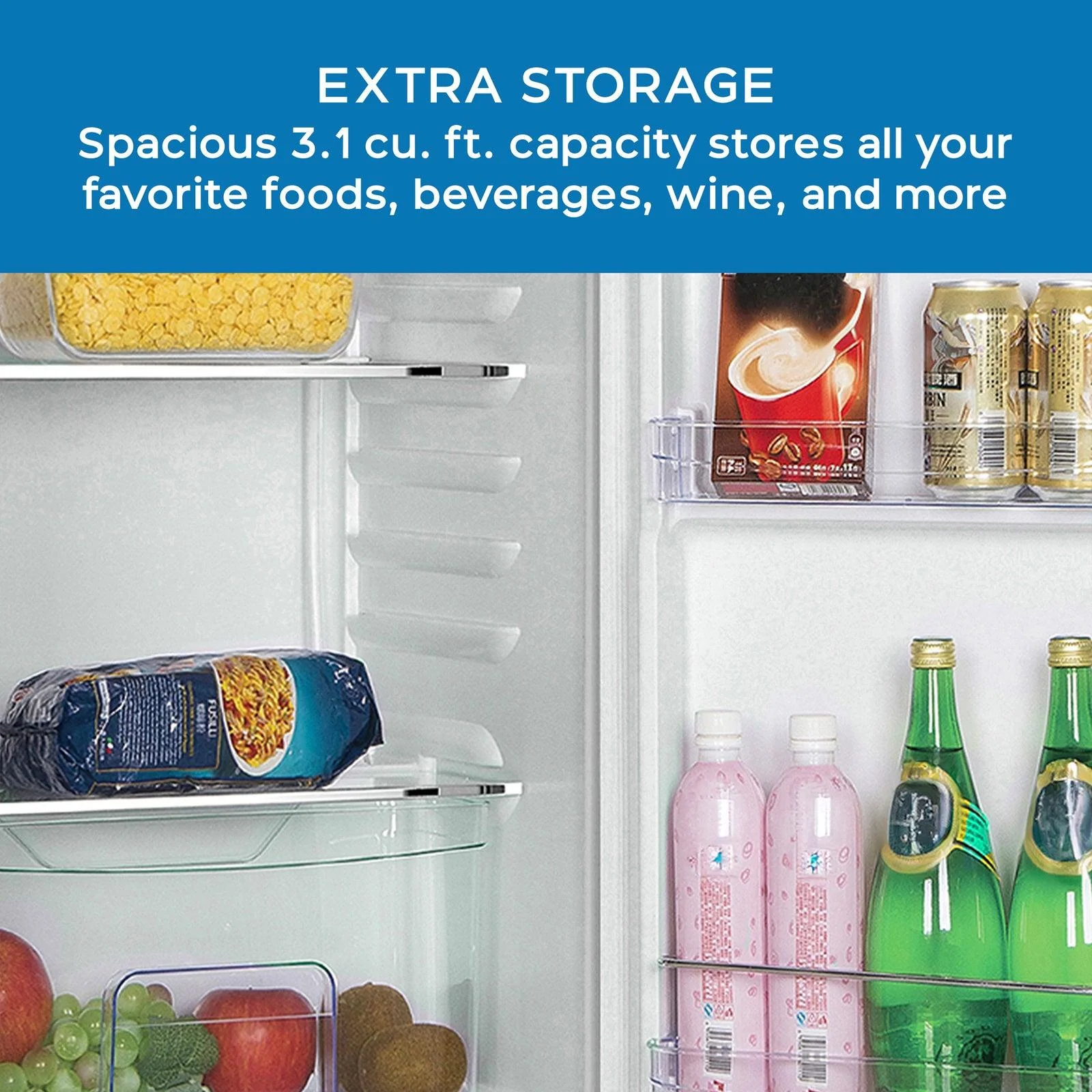 RMRS31X5RIS Avanti 3.0 Cu. Ft. Retro Compact Refrigerator - Red - Image 22