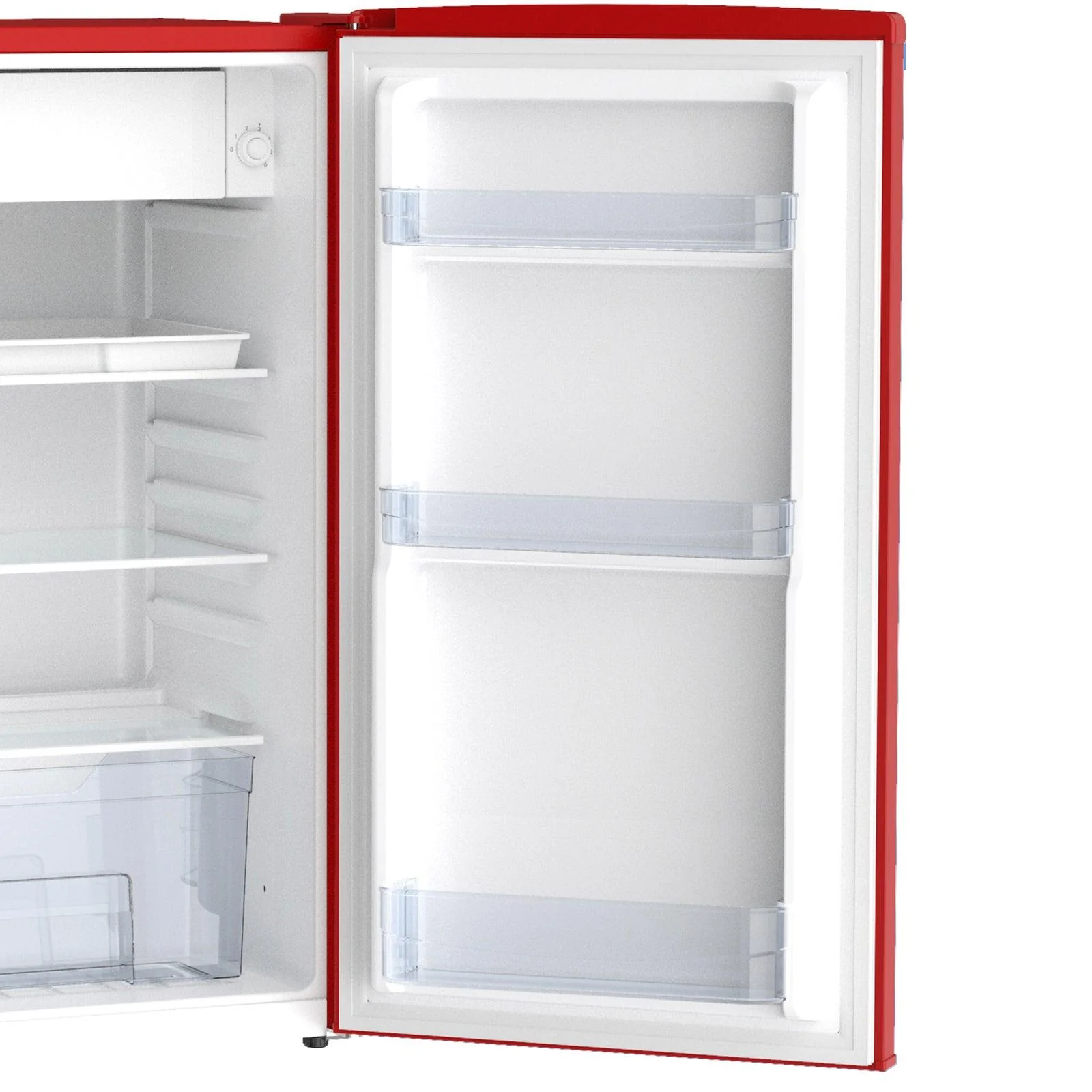 RMRS31X5RIS Avanti 3.0 Cu. Ft. Retro Compact Refrigerator - Red - Image 4