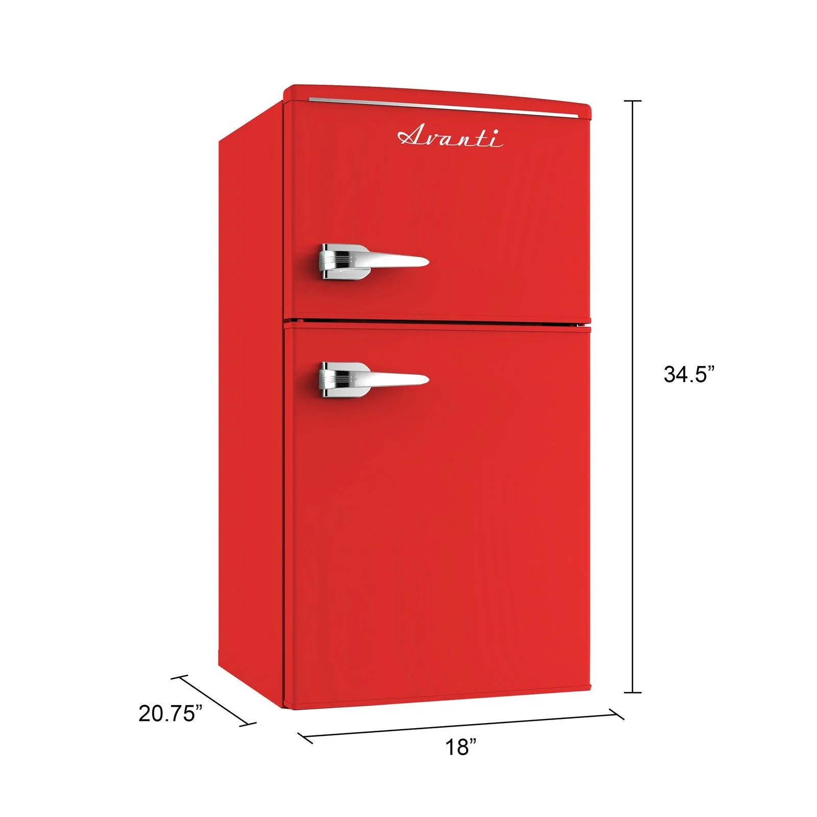 RMRT30X1BIS Avanti 3.0 Cu. Ft. Retro Compact Refrigerator - Black - Image 16