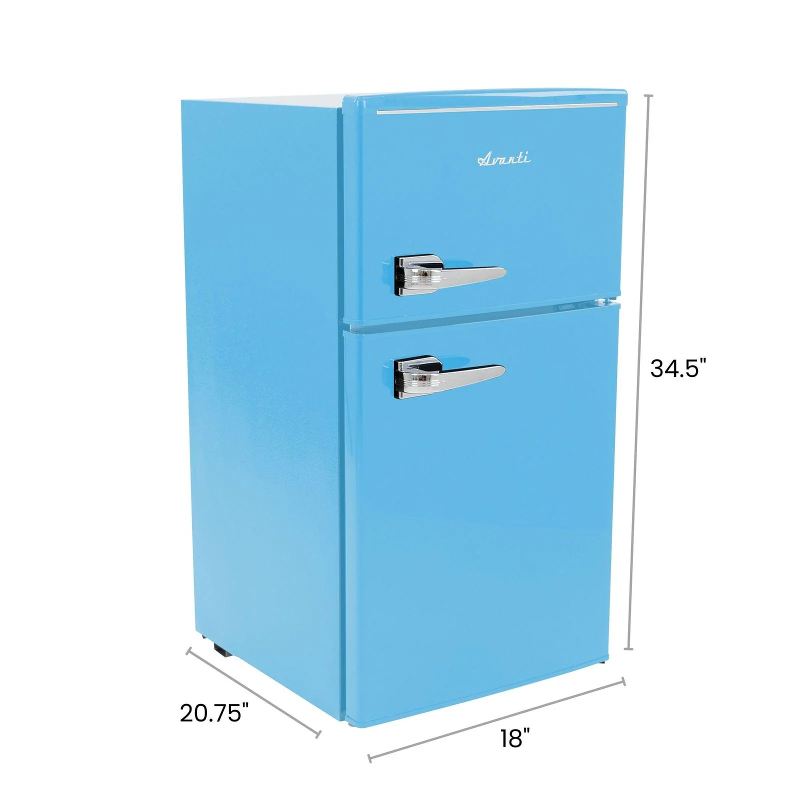 RMRT30X6BLIS Avanti 3.0 Cu. Ft. Retro Compact Refrigerator - Robin's Egg Blue - Image 27