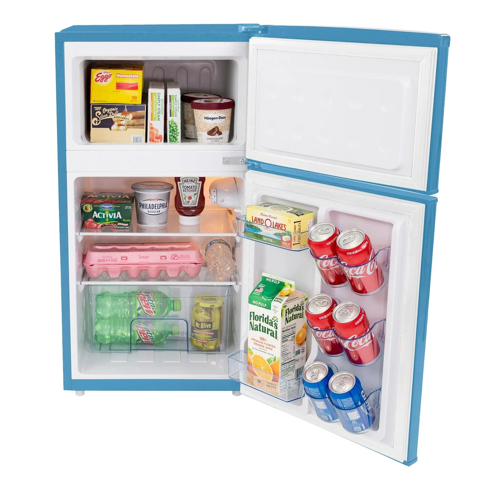 RMRT30X7GIS Avanti 3.0 Cu. Ft. Retro Compact Refrigerator - Seafoam Green - Image 2