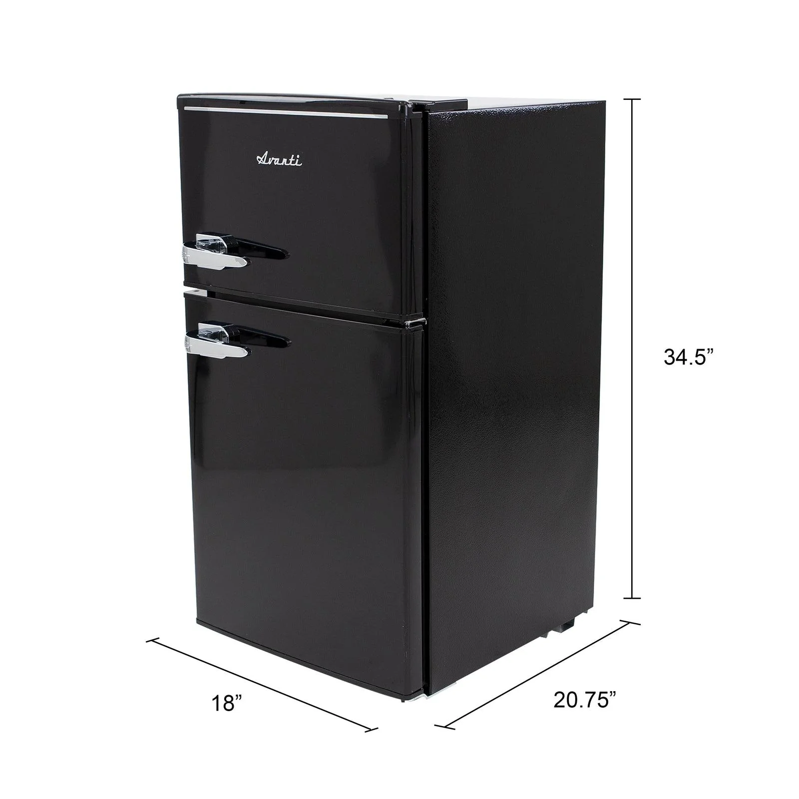 RMRT30X7GIS Avanti 3.0 Cu. Ft. Retro Compact Refrigerator - Seafoam Green - Image 8