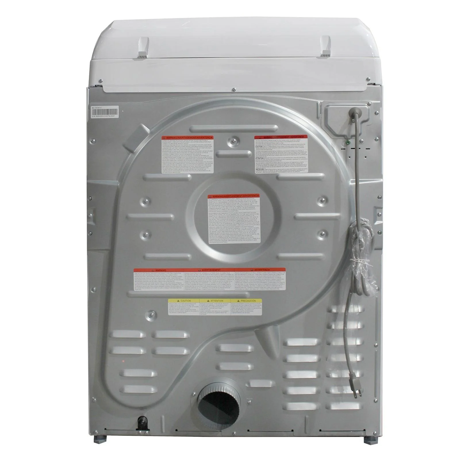 SGD70D0WG Avanti Front Load Gas Vented Clothes Dryer, 7.0 cu. ft. Capacity - White / 7.0 cu. ft. - Image 12
