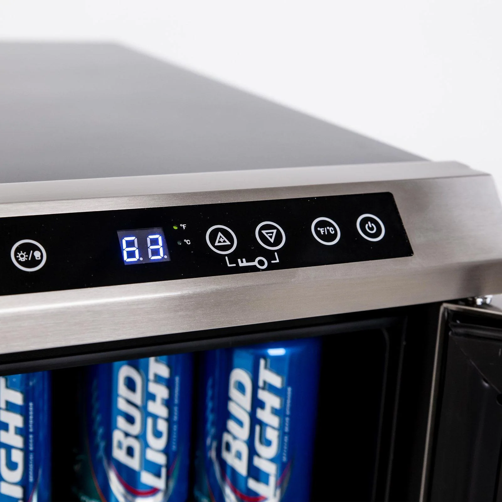 WBV19DZ Avanti 19 Bottle/66 Can Dual-Zone Wine u0026 Beverage Center - Stainless Steel / 3 cu. ft. - Image 8