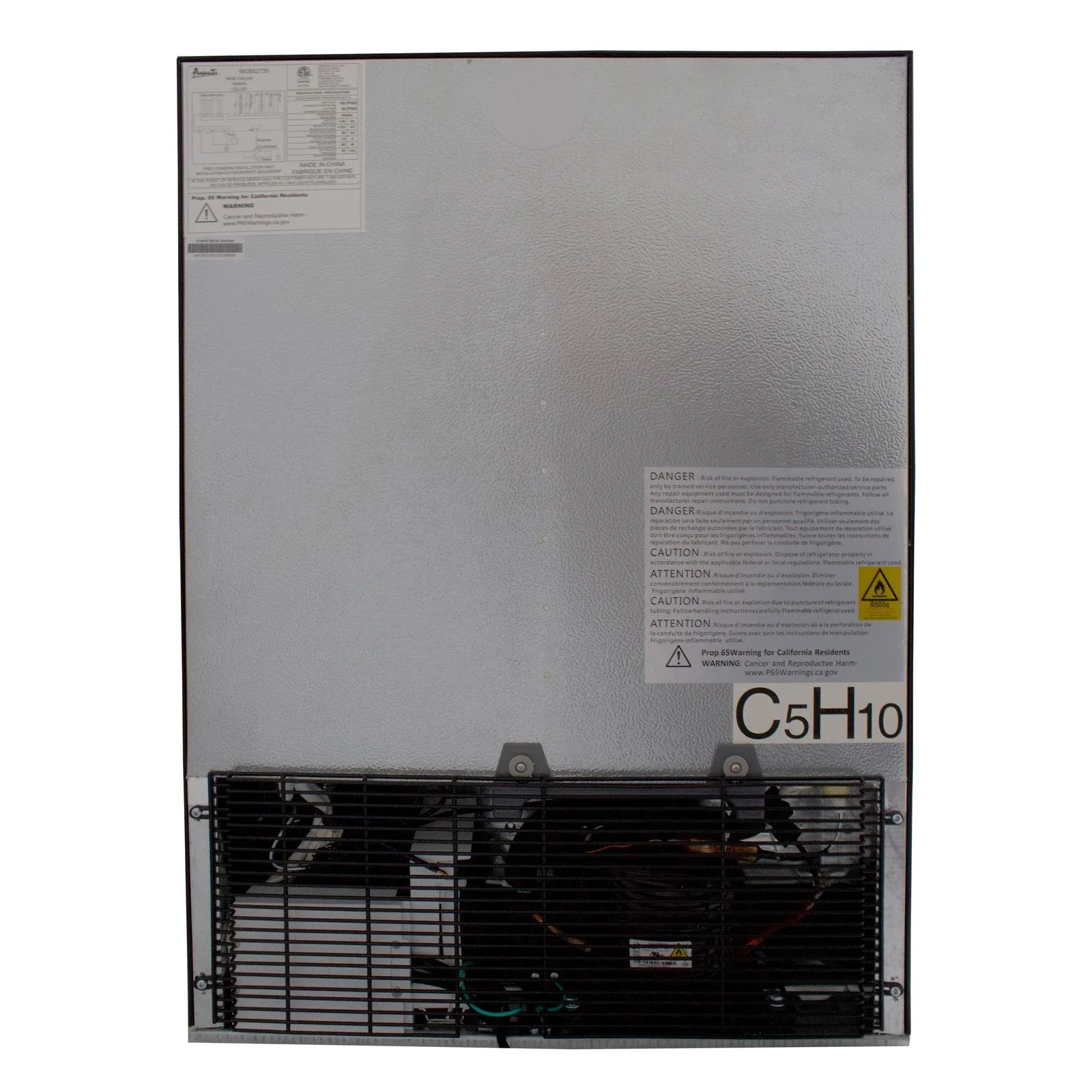 WCB52T3S Avanti 51 Bottle Wine Cooler - Image 9