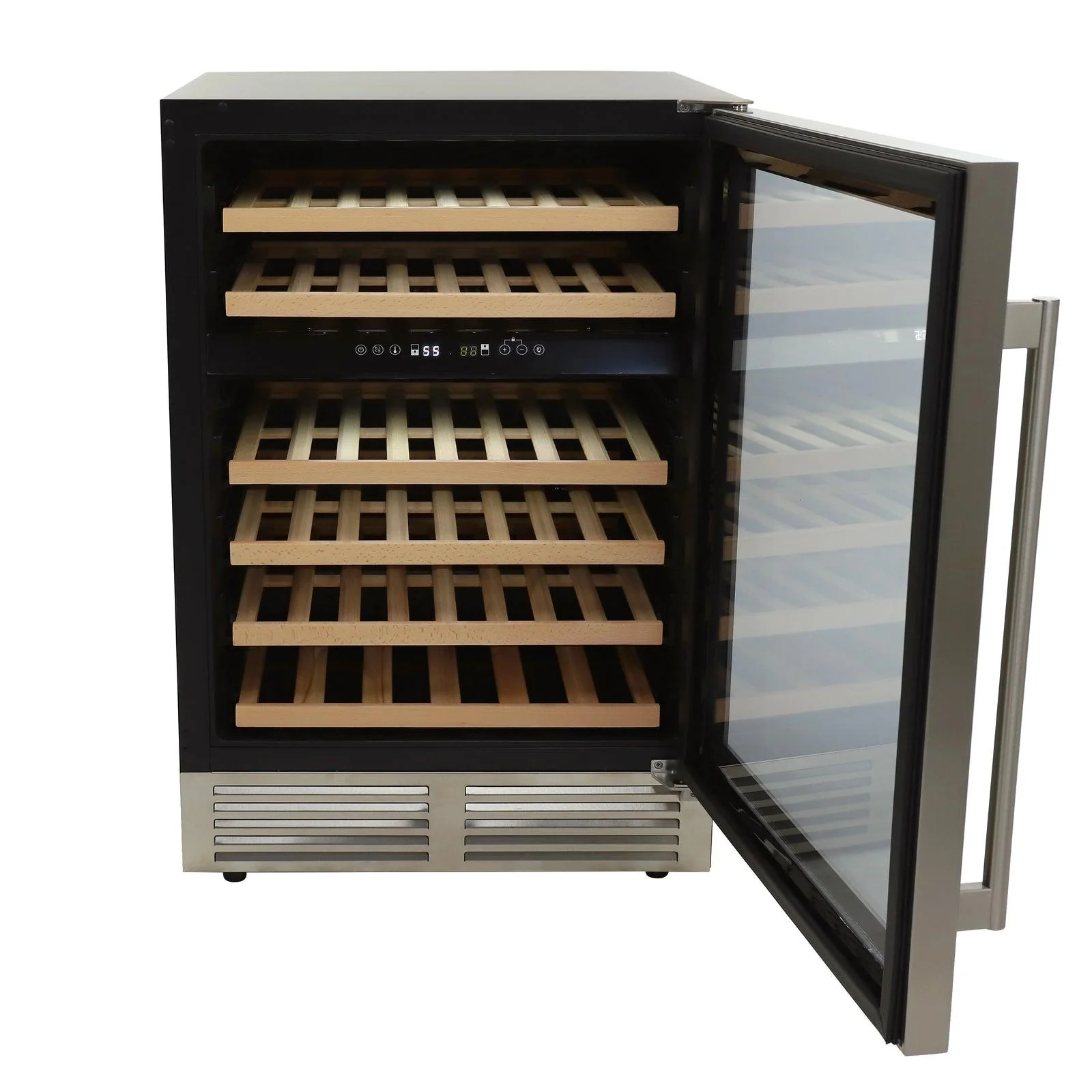 WCD46DZ3S Avanti DESIGNER Series Dual-Zone Wine Cooler, 46 Bottle Capacity - Stainless Steel / 46 Bottles - Image 6
