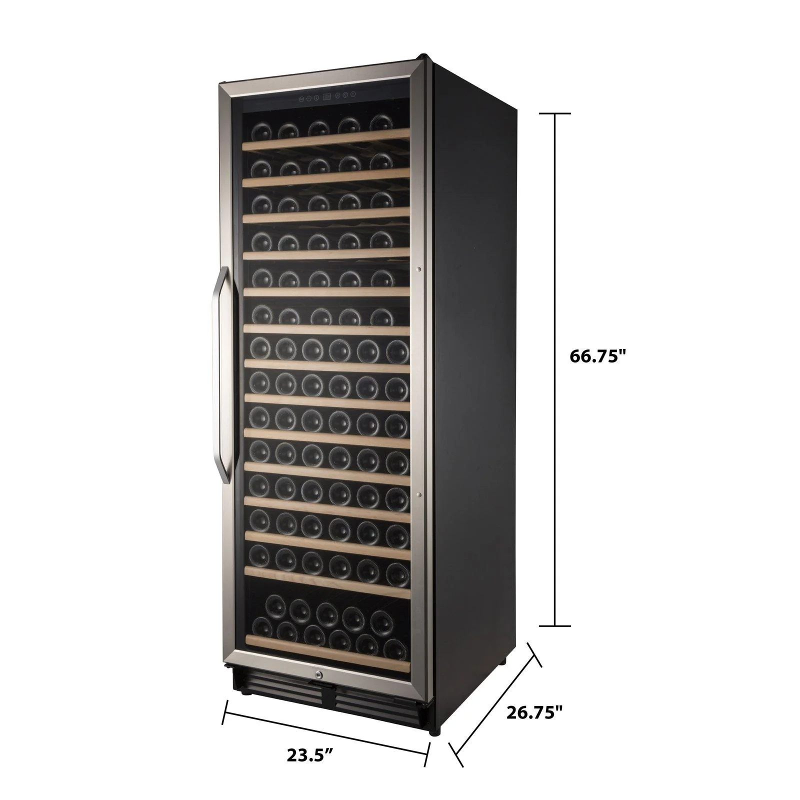 WCF149SE3S Avanti 149 Bottle Wine Cooler - Stainless Steel / 149 Bottles - Image 8