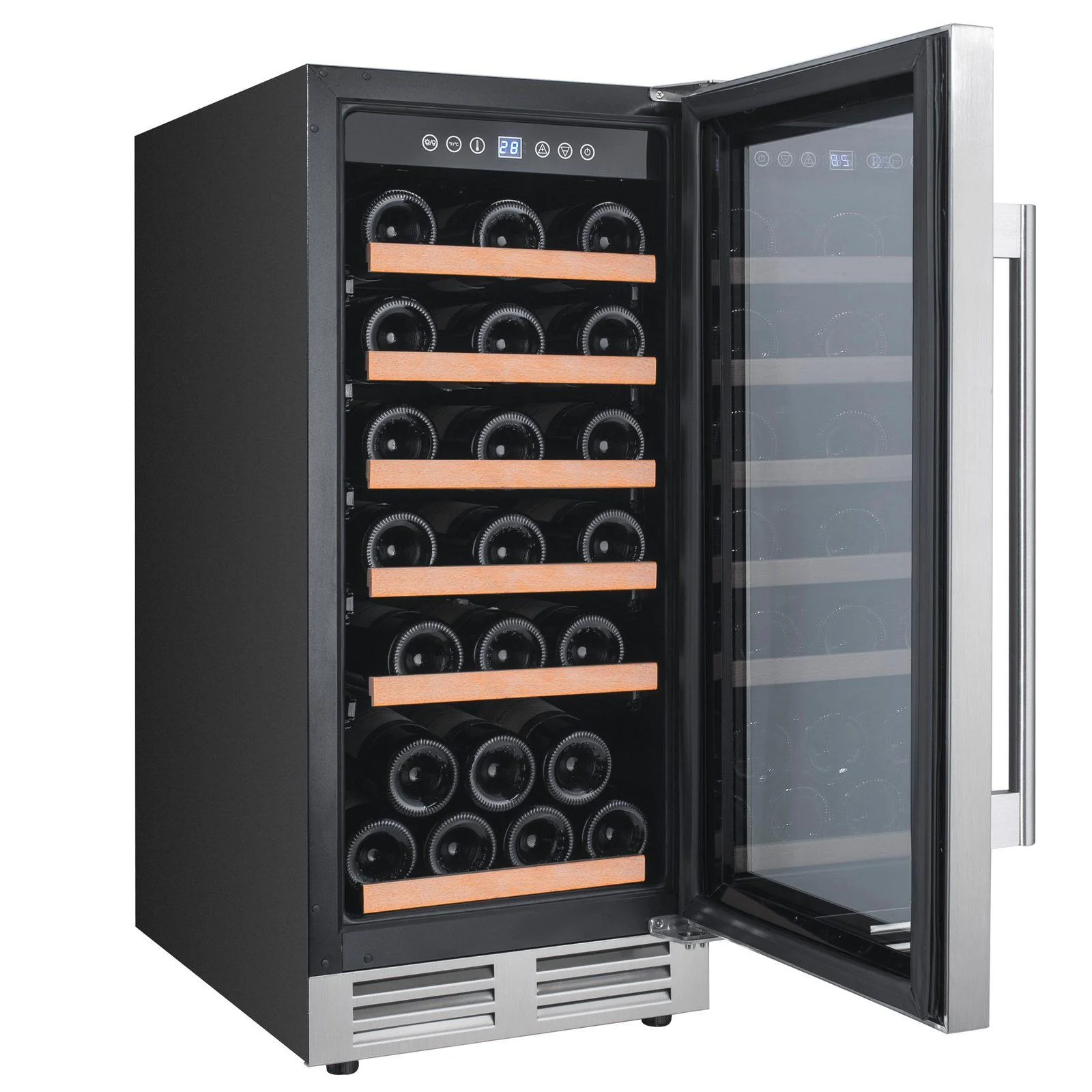 WCF281E3SS Avanti 28 Bottle DESIGNER Series Wine Cooler - Image 7