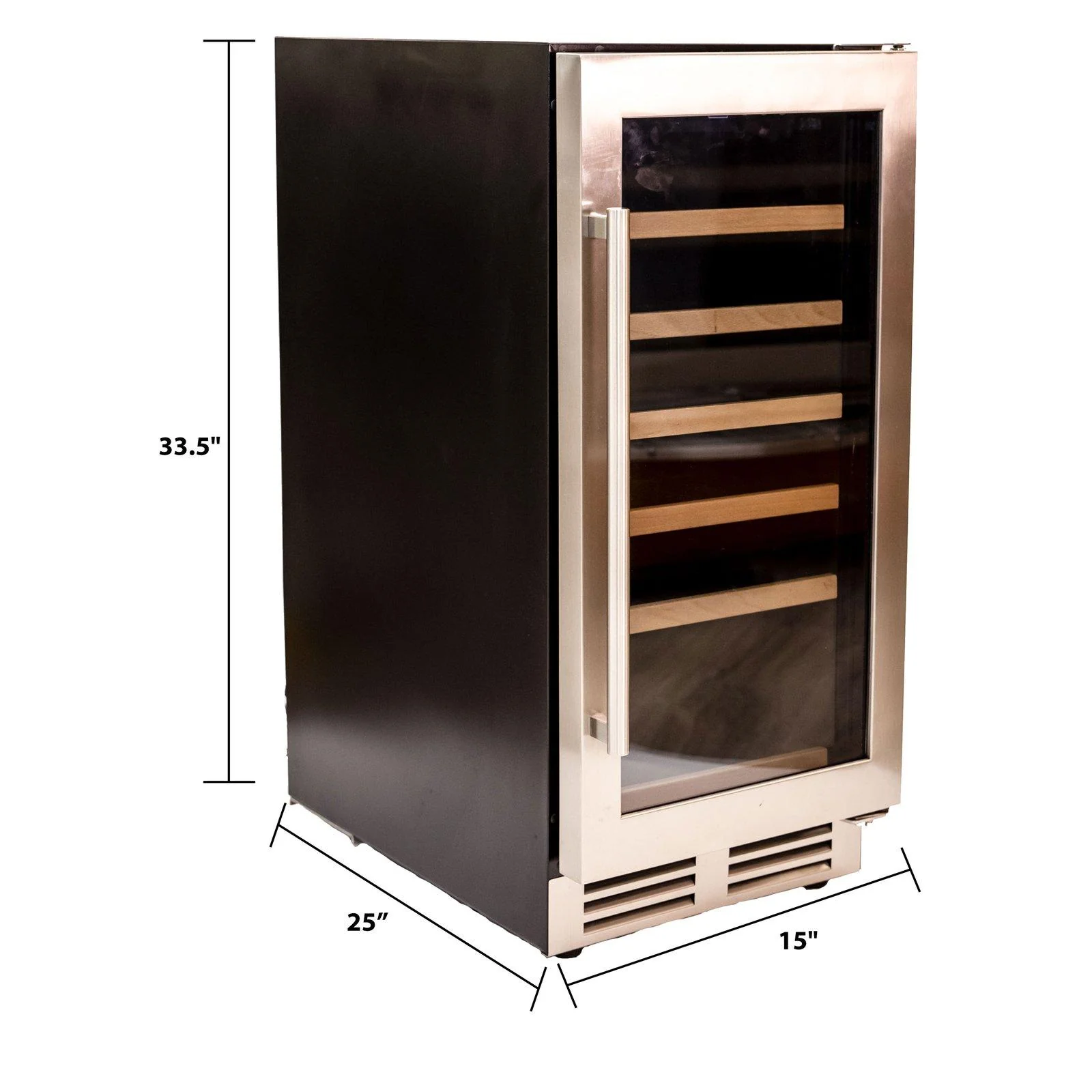WCF281E3SS Avanti 28 Bottle DESIGNER Series Wine Cooler - Image 8
