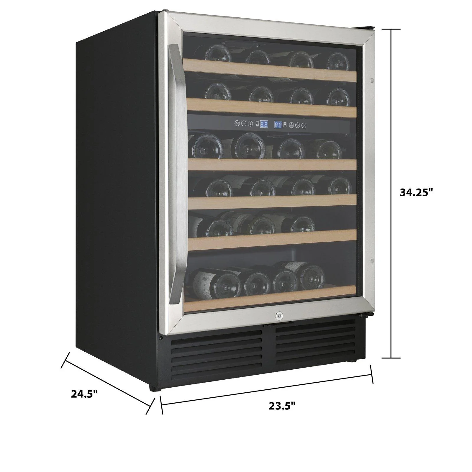 WCR496DS Avanti 49 Bottle Dual-Zone Wine Cooler - Image 8