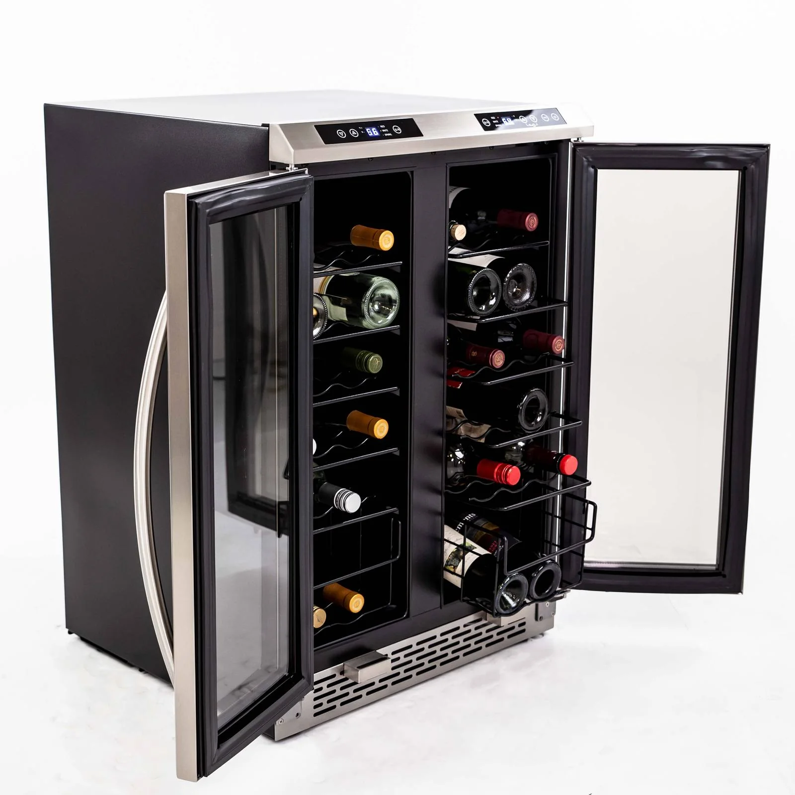 WCV38DZ Avanti 38 Bottle Dual-Zone Wine Cooler - Black / 38 Bottles - Image 2